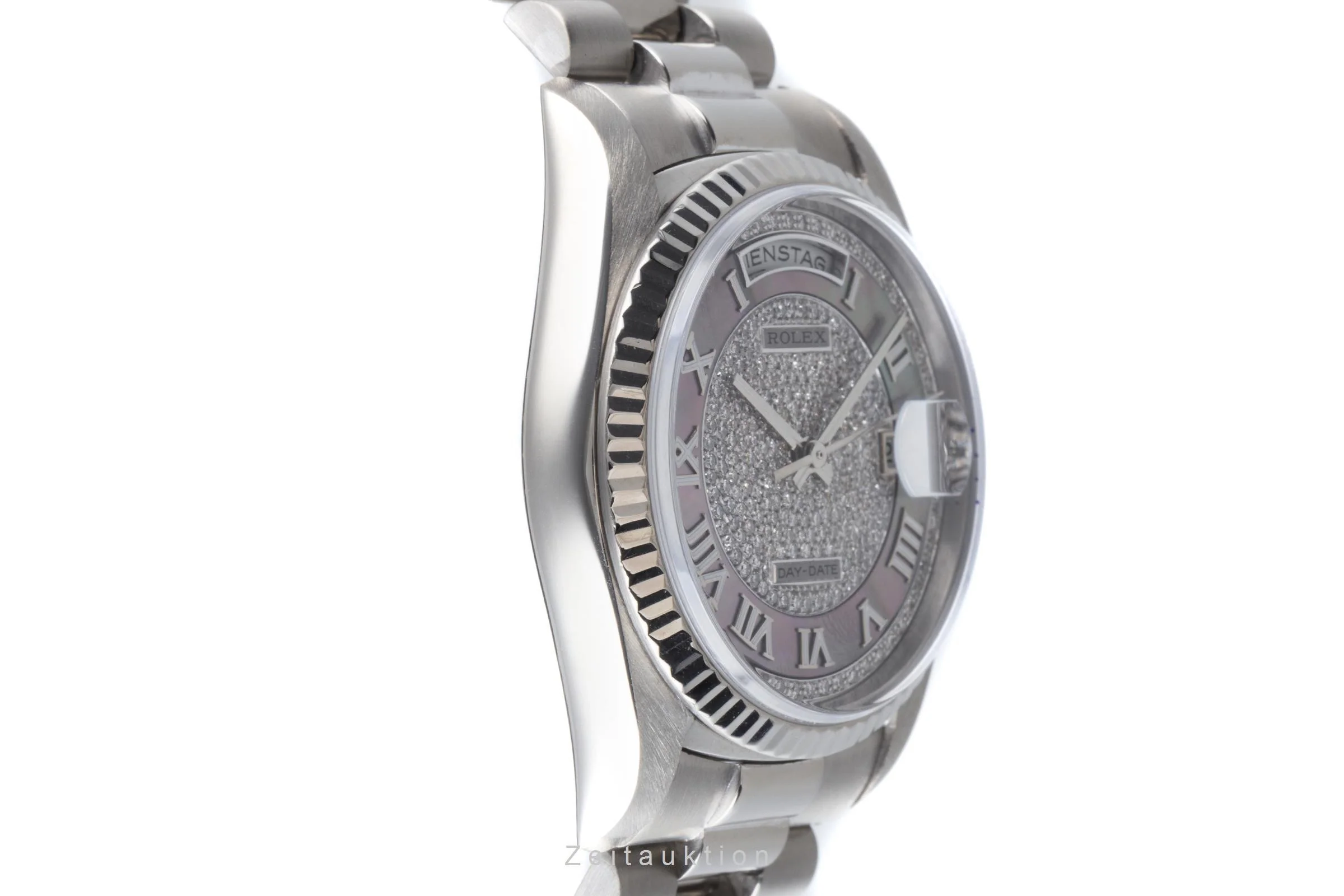 Rolex Day-Date 18 ct white gold automatic men's watch 18239  [2200933] - Image 7