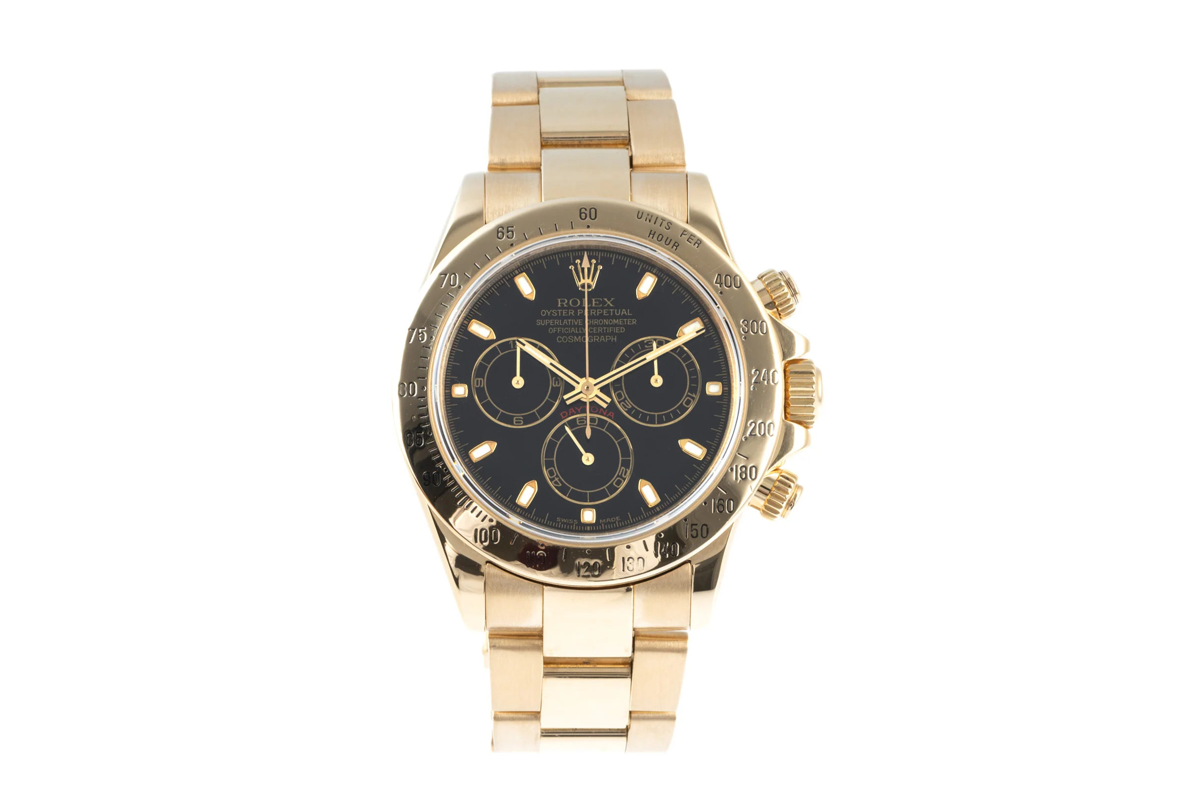 Rolex Daytona chronograph 18 ct gold automatic men's watch 116528  [2200605] - Image 4