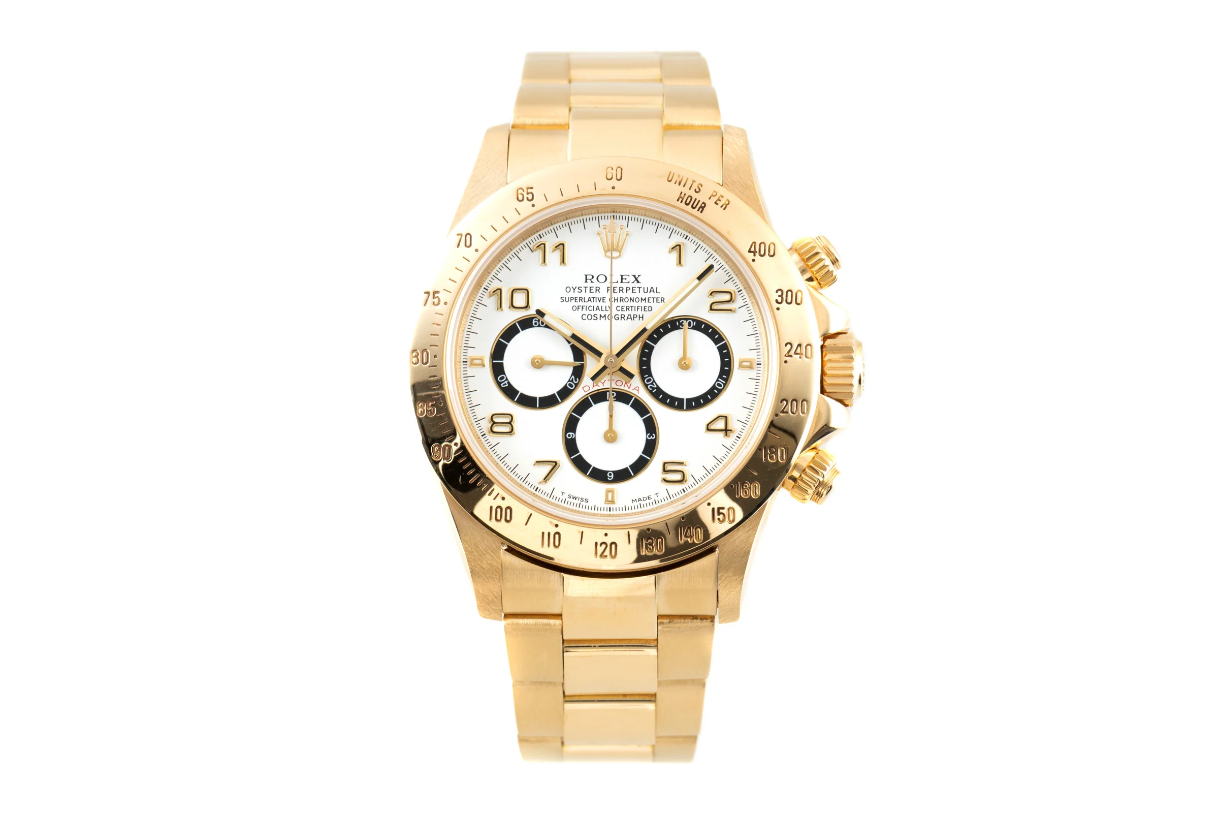 Rolex Daytona chronograph 18 ct gold automatic men's watch 16528  [2200622] - Image 4