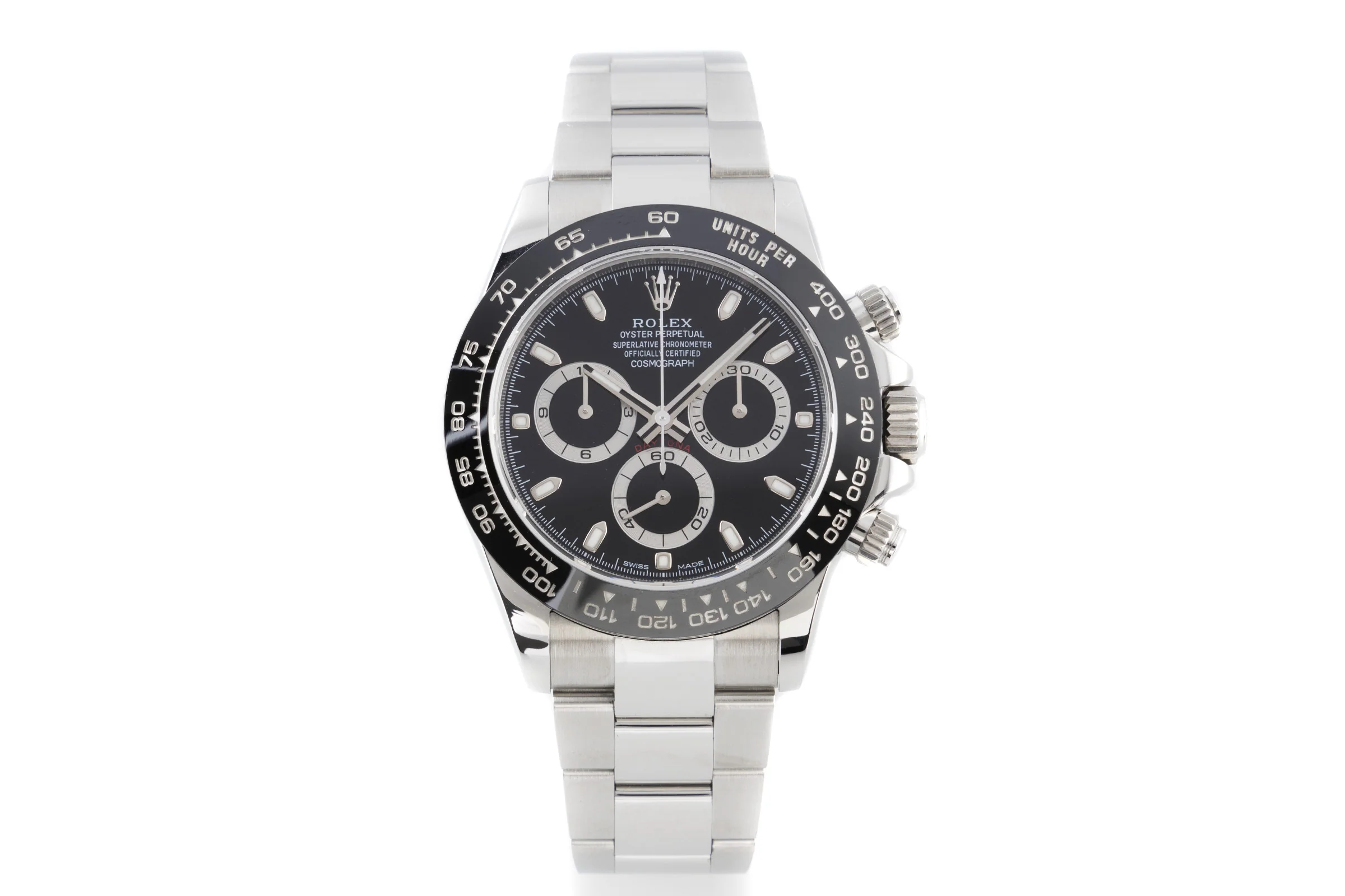 Rolex Daytona chronograph ceramic / steel automatic men's watch 116500LN  [2201641] - Image 4