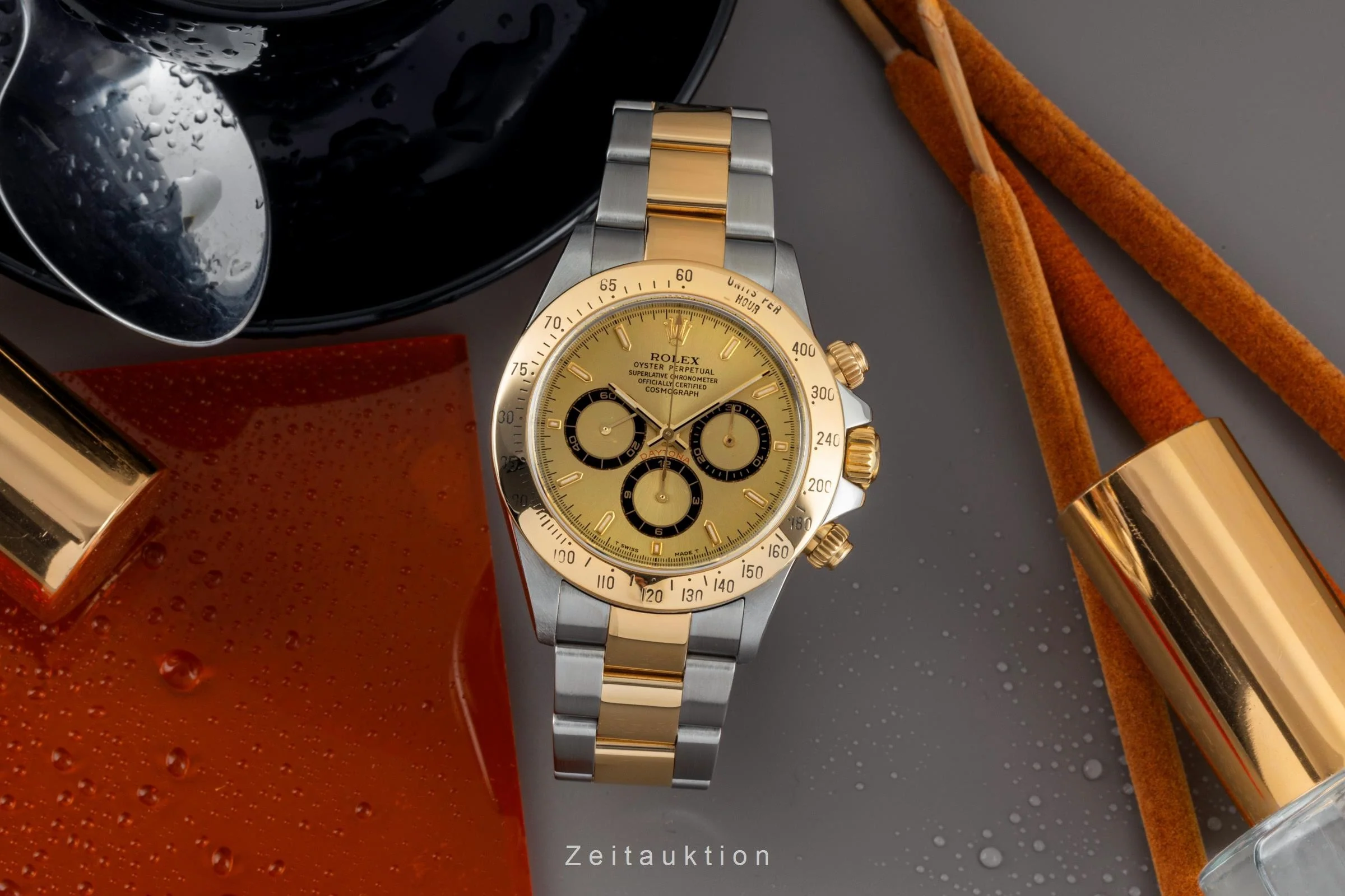 Rolex Daytona chronograph steel / gold automatic men's watch 16523 LP: 20200EUR  [2400491] - Image 3
