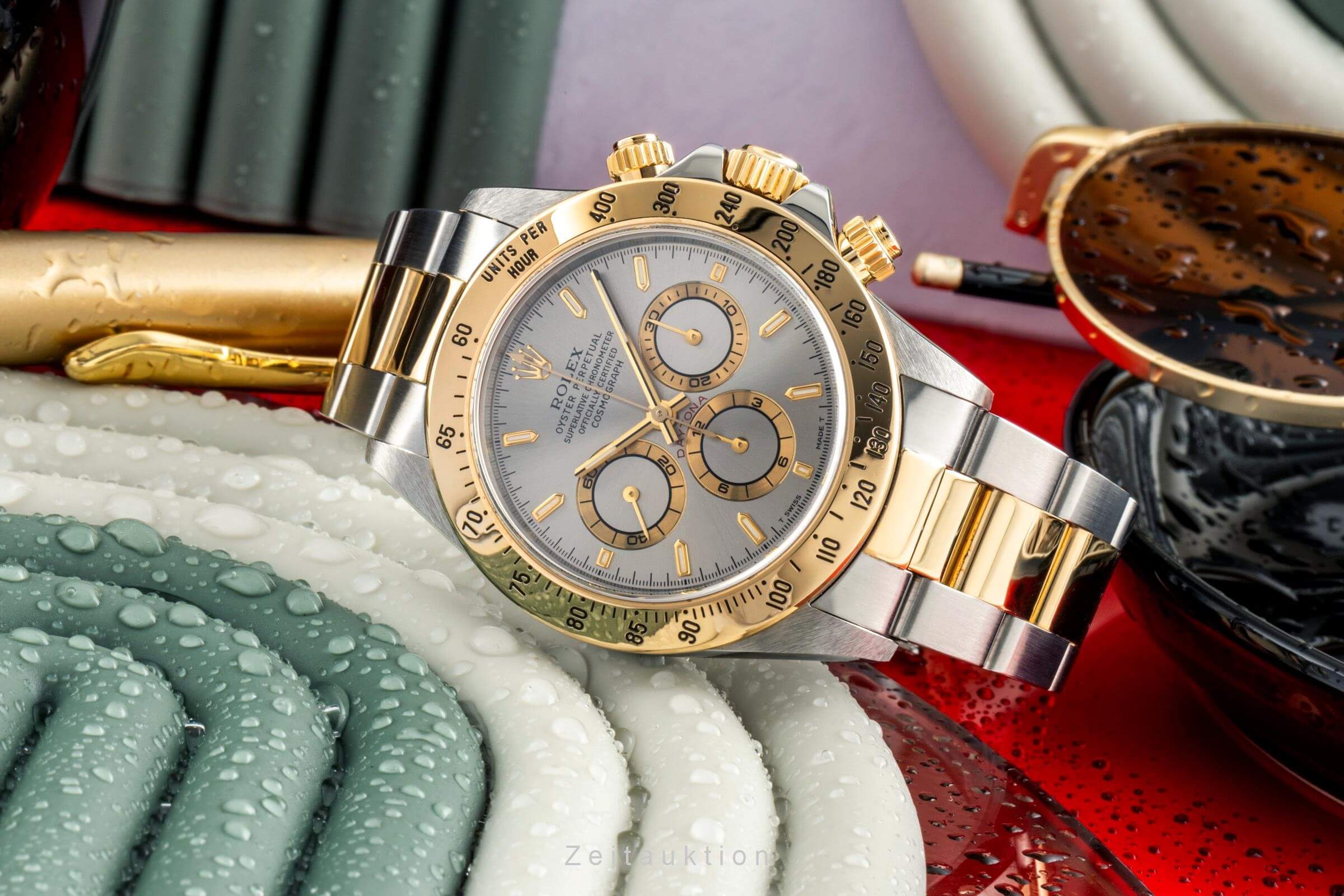 Rolex Daytona chronograph steel / gold automatic men's watch 16523 LP: 20800EUR  [2403163] - Image 2