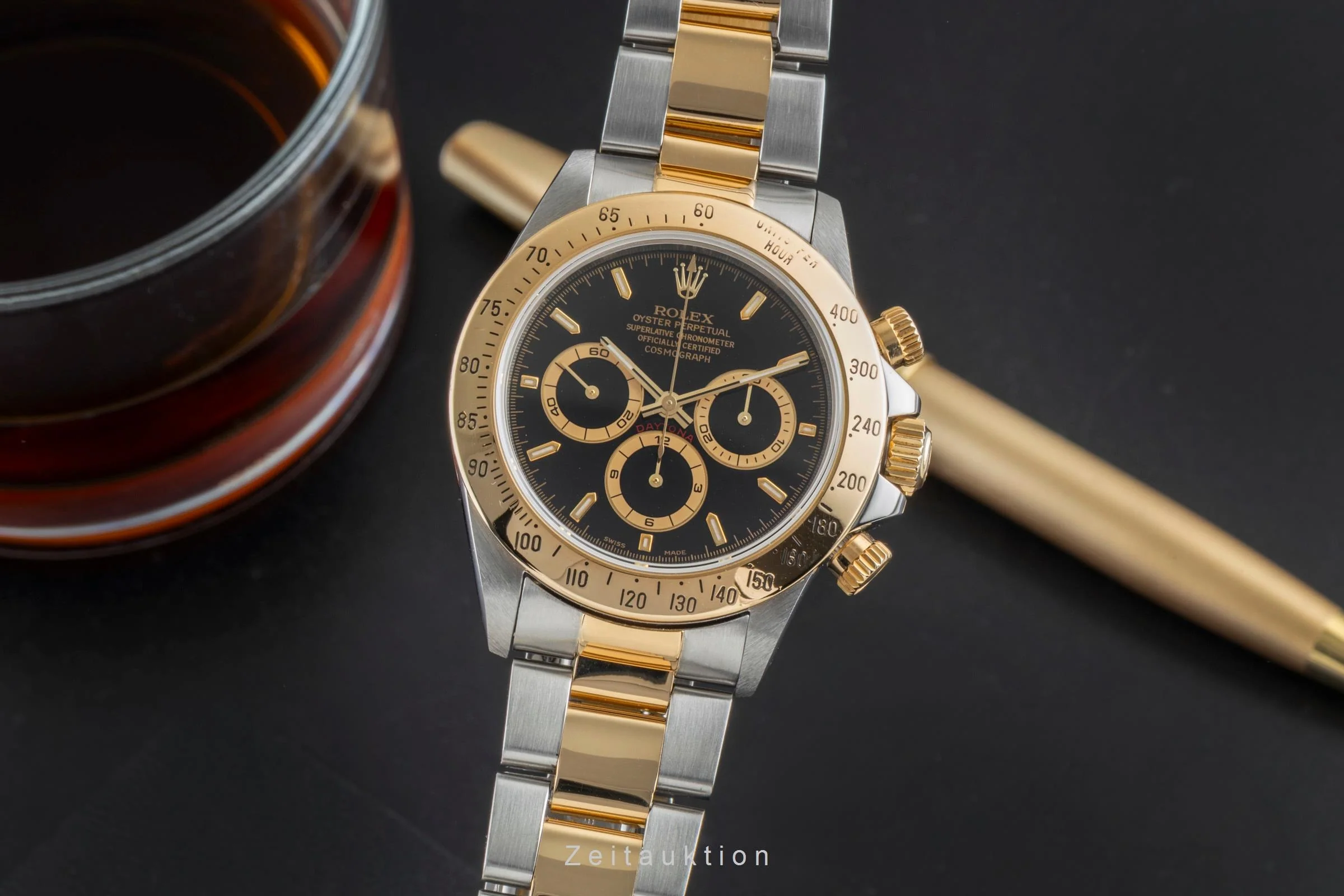 Rolex Daytona chronograph steel / gold automatic men's watch 16523  [2505956] - Image 2