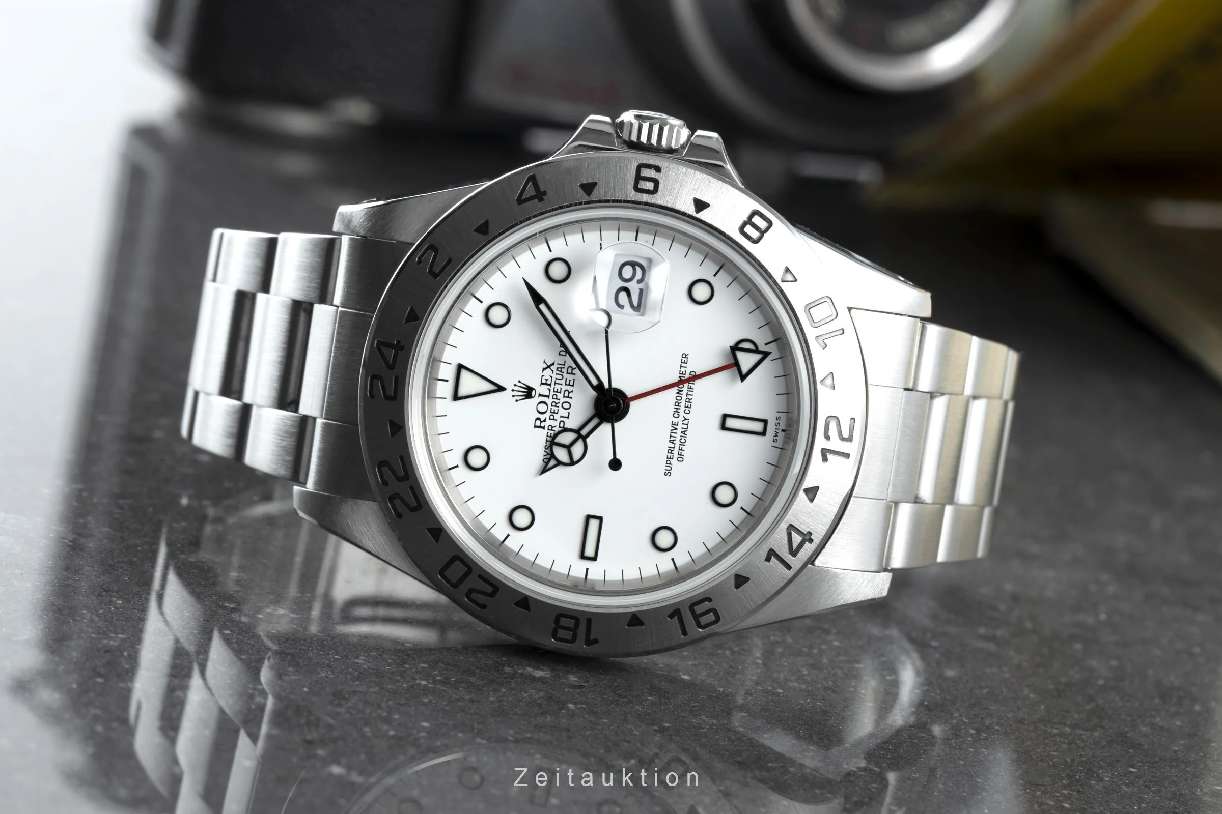 Rolex Explorer II steel automatic men's watch 16570  [2111032] - Image 3