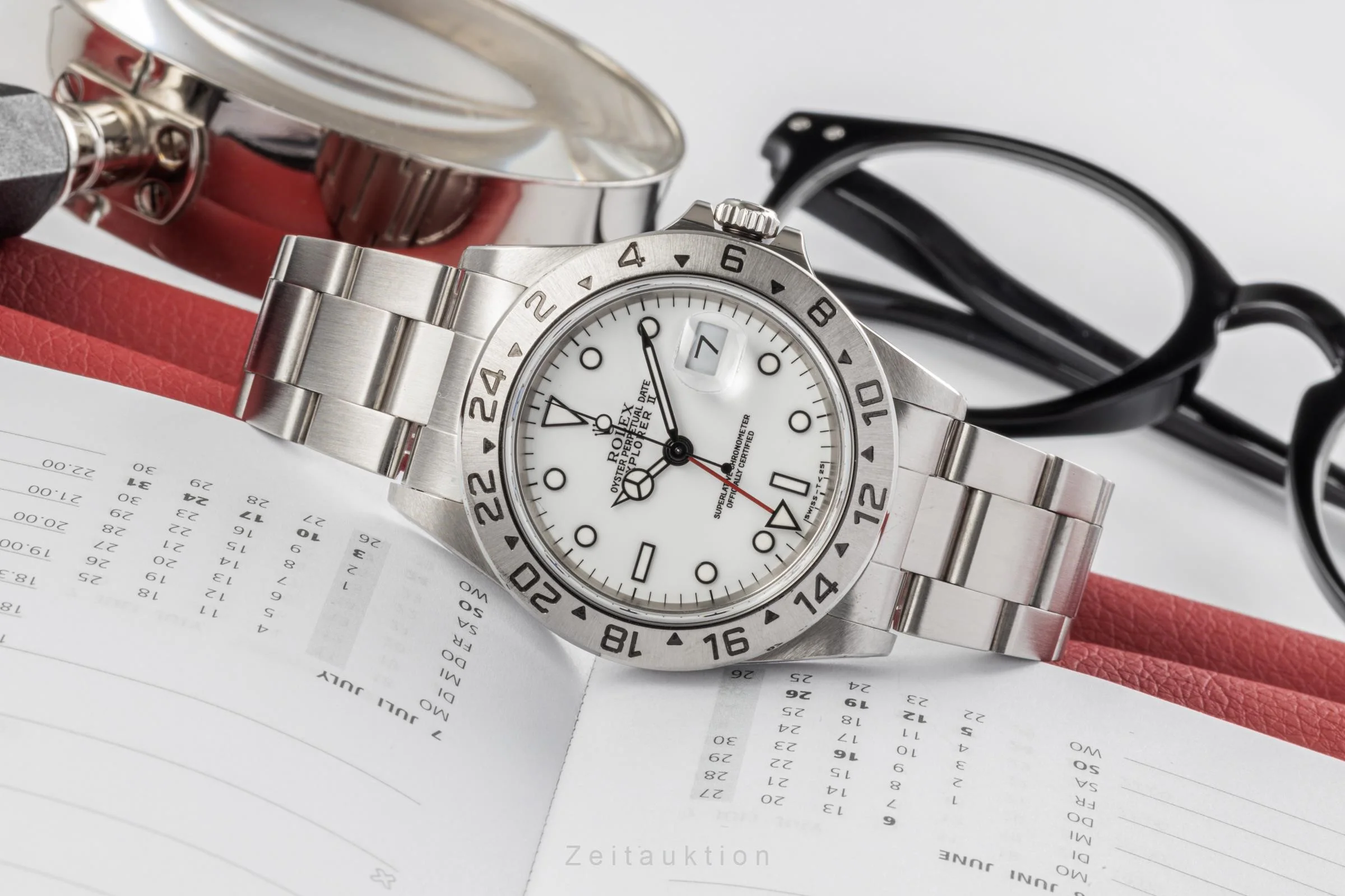Rolex Explorer II steel automatic men's watch 16570  [2207526] - Image 2