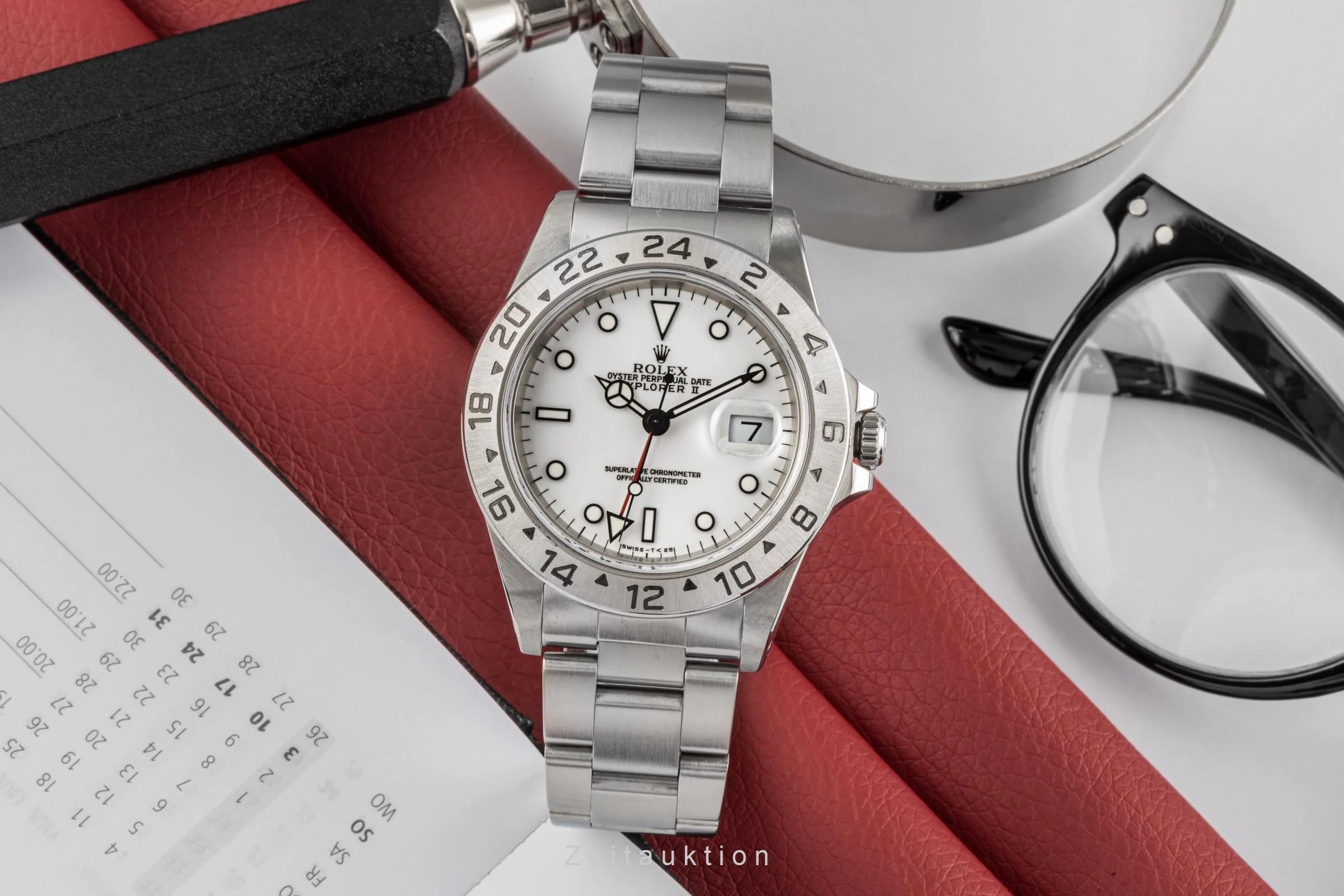 Rolex Explorer II steel automatic men's watch 16570  [2207526] - Image 3