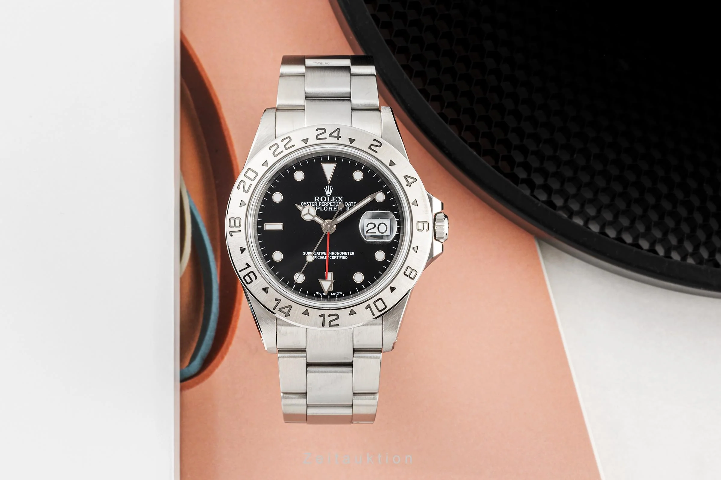 Rolex Explorer II steel automatic men's watch 16570  [2303709] - Image 3