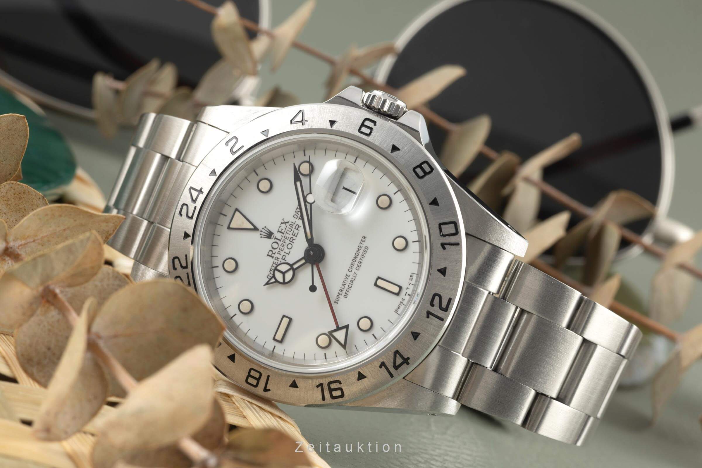 Rolex Explorer II steel automatic men's watch 16570  [2401898] - Image 2