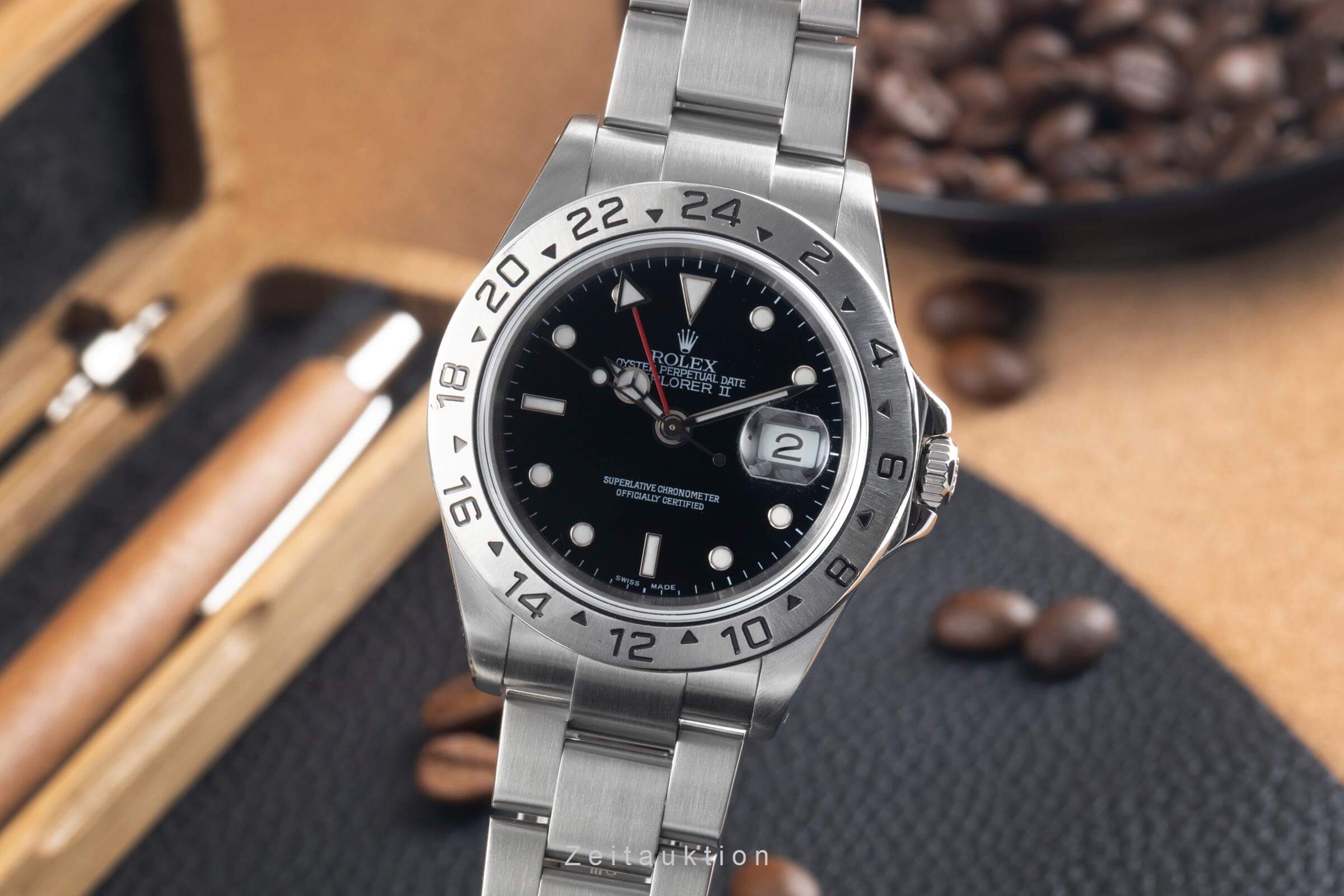 Rolex Explorer II steel automatic men's watch 16570  [2501204] - Image 2