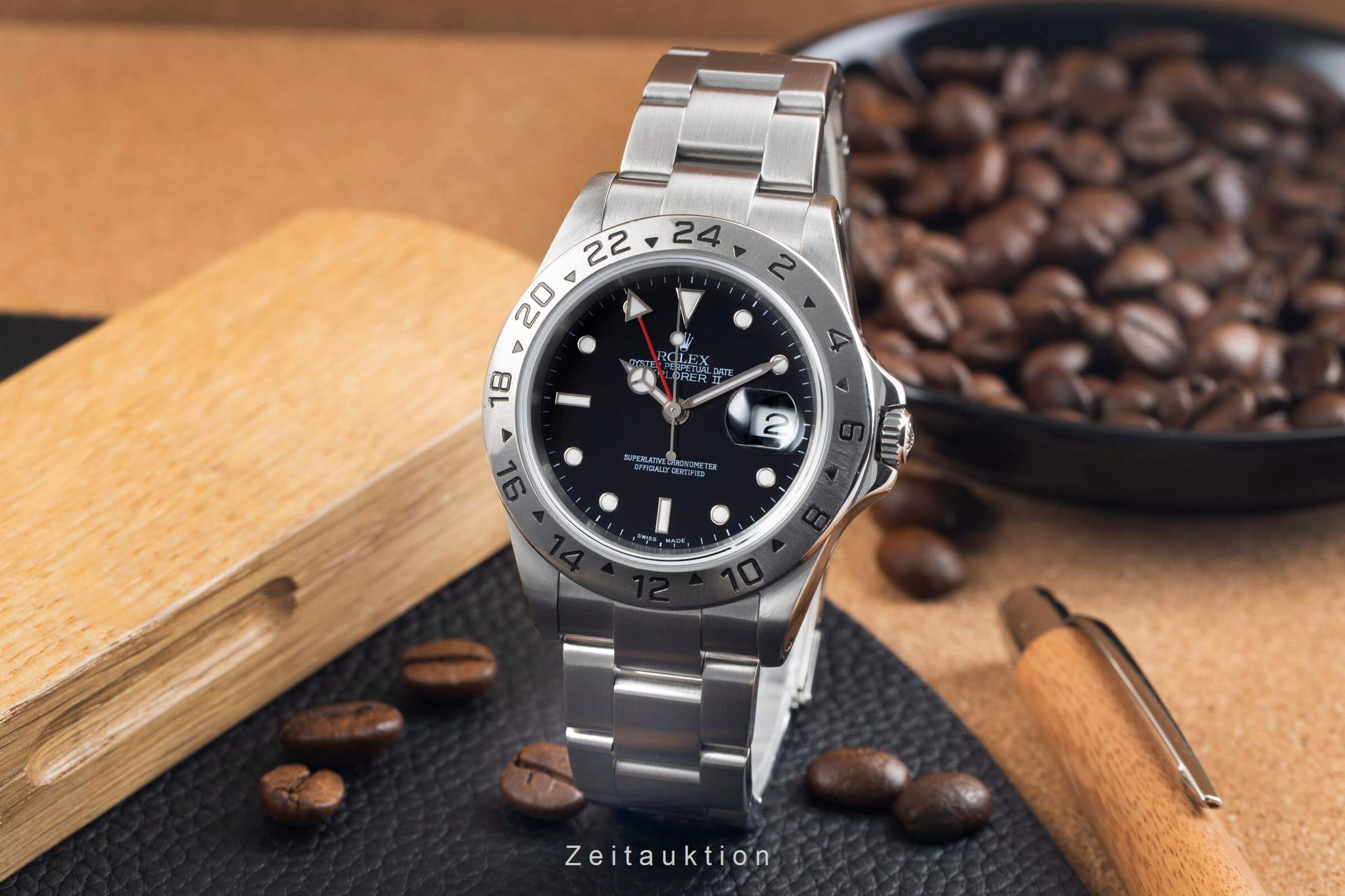 Rolex Explorer II steel automatic men's watch 16570  [2501204] - Image 4