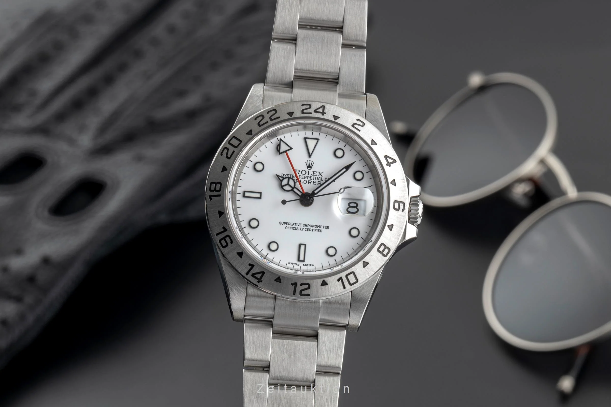 Rolex Explorer II steel automatic men's watch 16570  [2503533] - Image 2