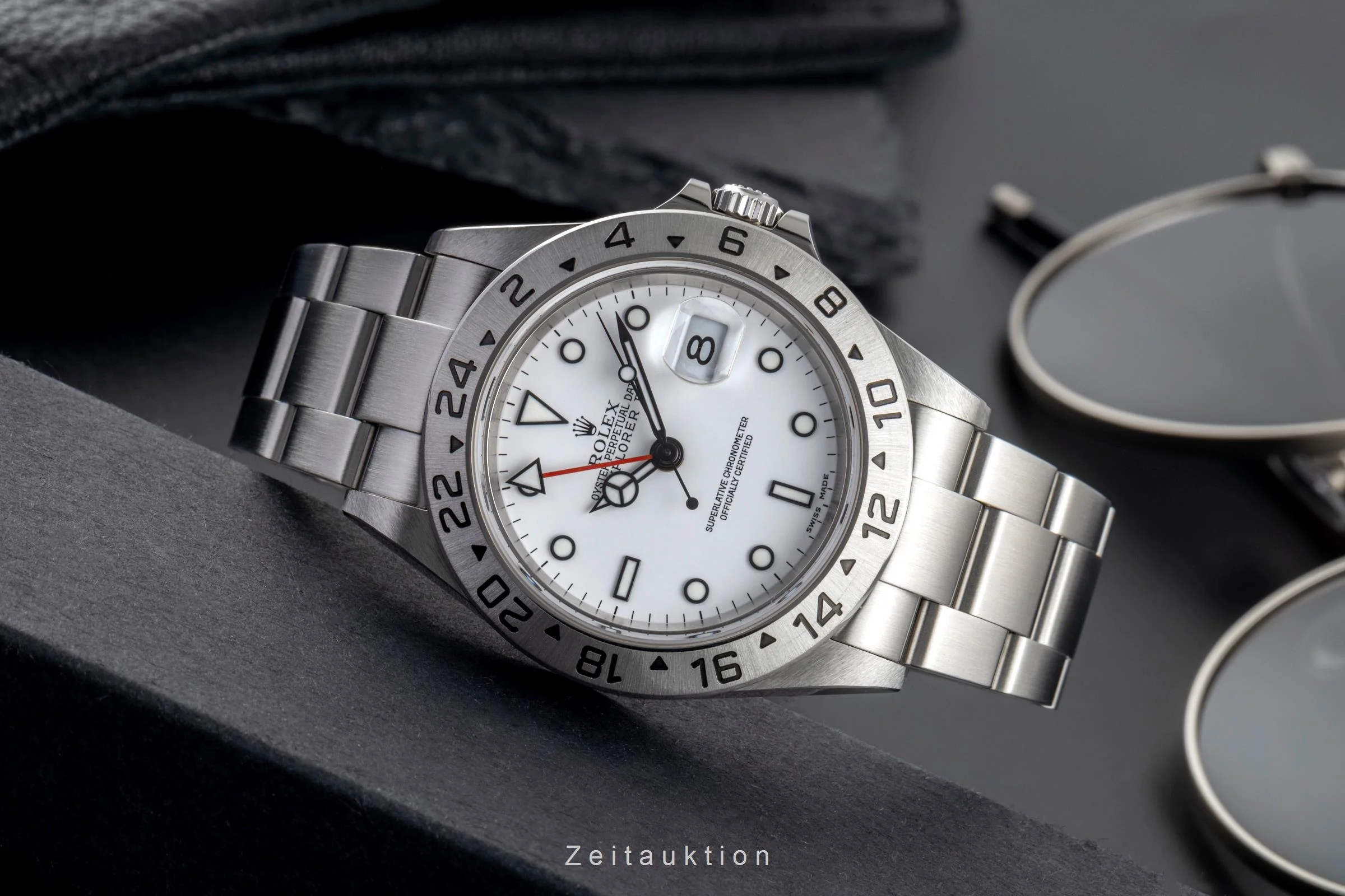 Rolex Explorer II steel automatic men's watch 16570  [2503533] - Image 3