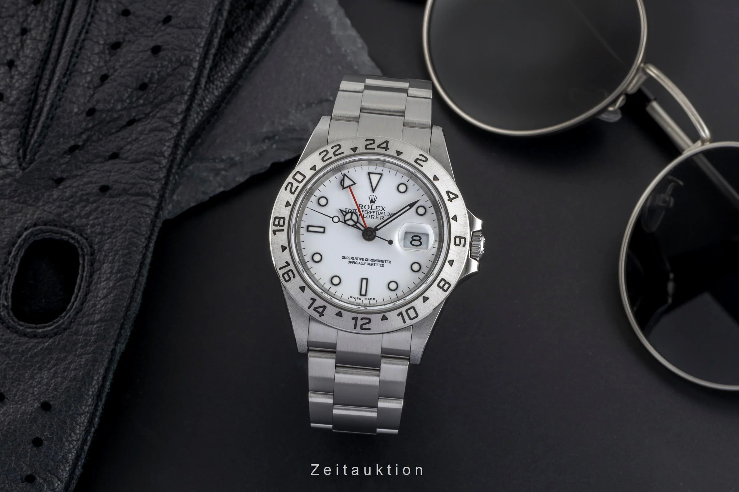 Rolex Explorer II steel automatic men's watch 16570  [2503533] - Image 4