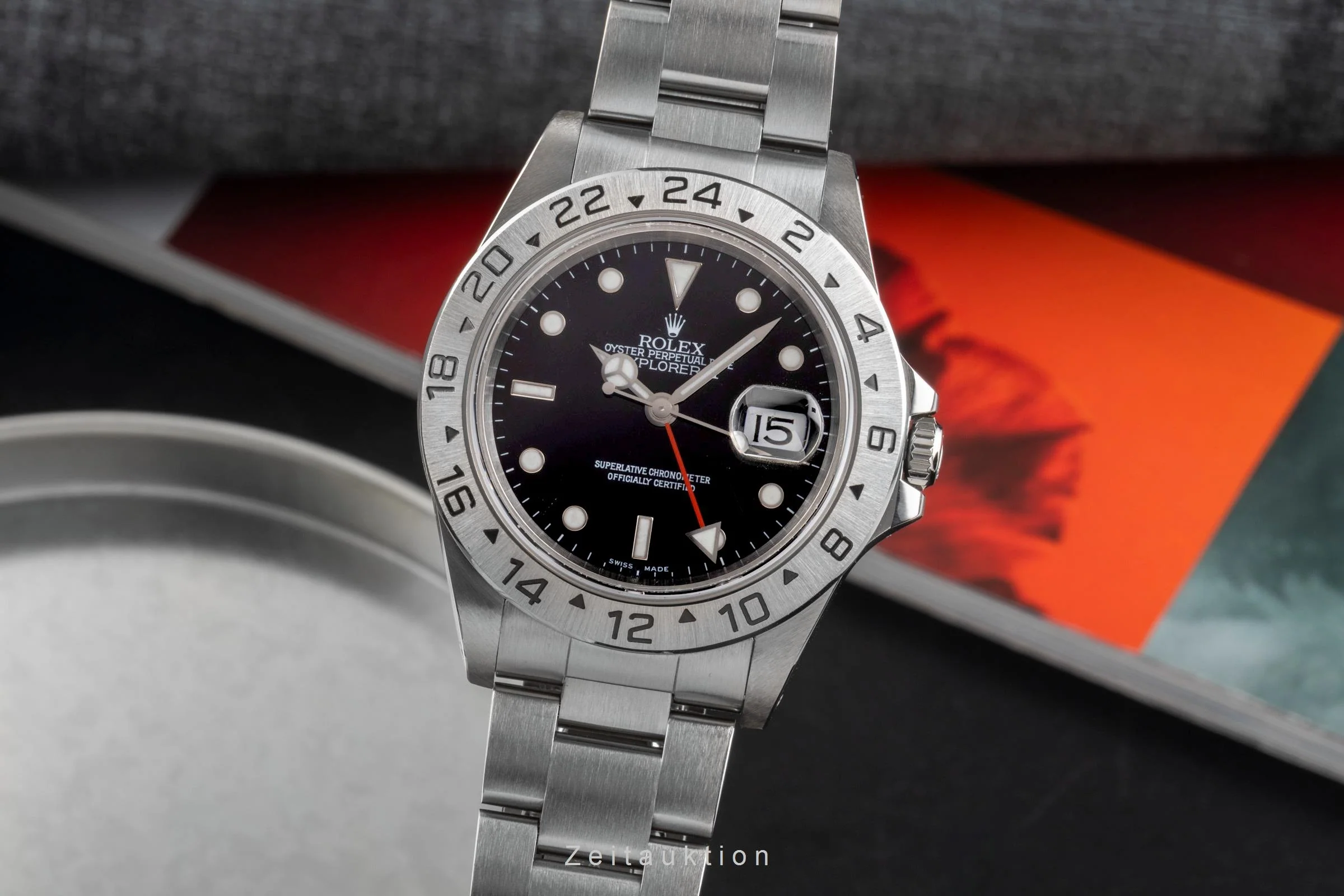 Rolex Explorer II steel automatic men's watch 16570  [2503680] - Image 2