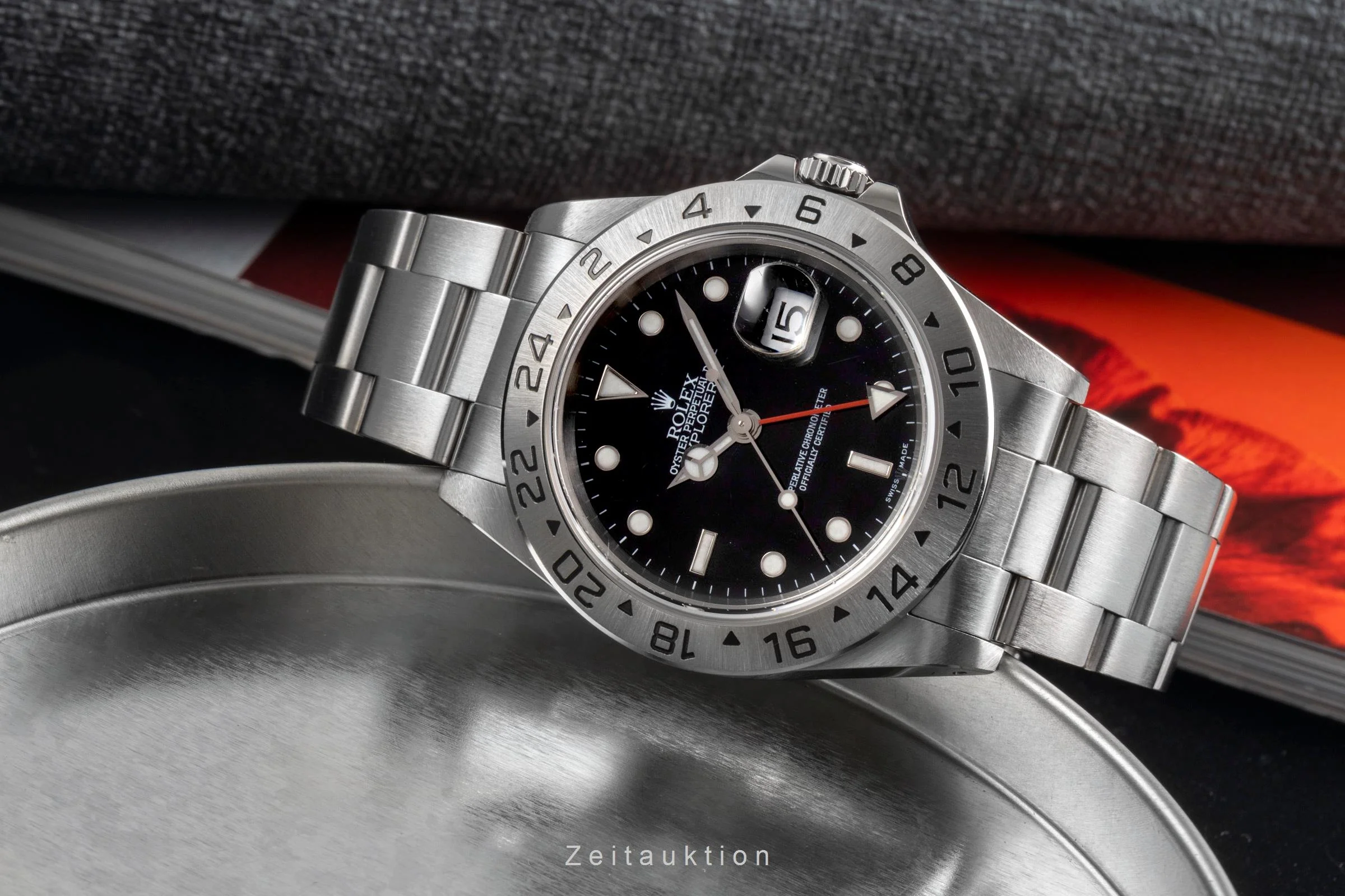 Rolex Explorer II steel automatic men's watch 16570  [2503680] - Image 3