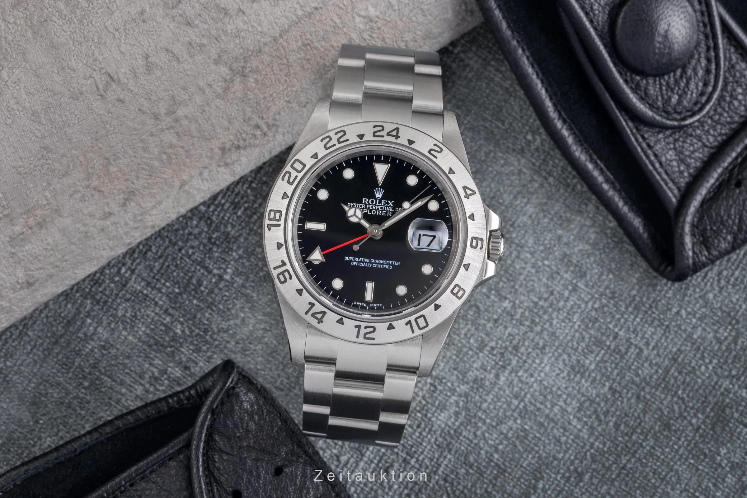 Rolex Explorer II steel automatic men's watch 16570	  [2503882] - Image 4