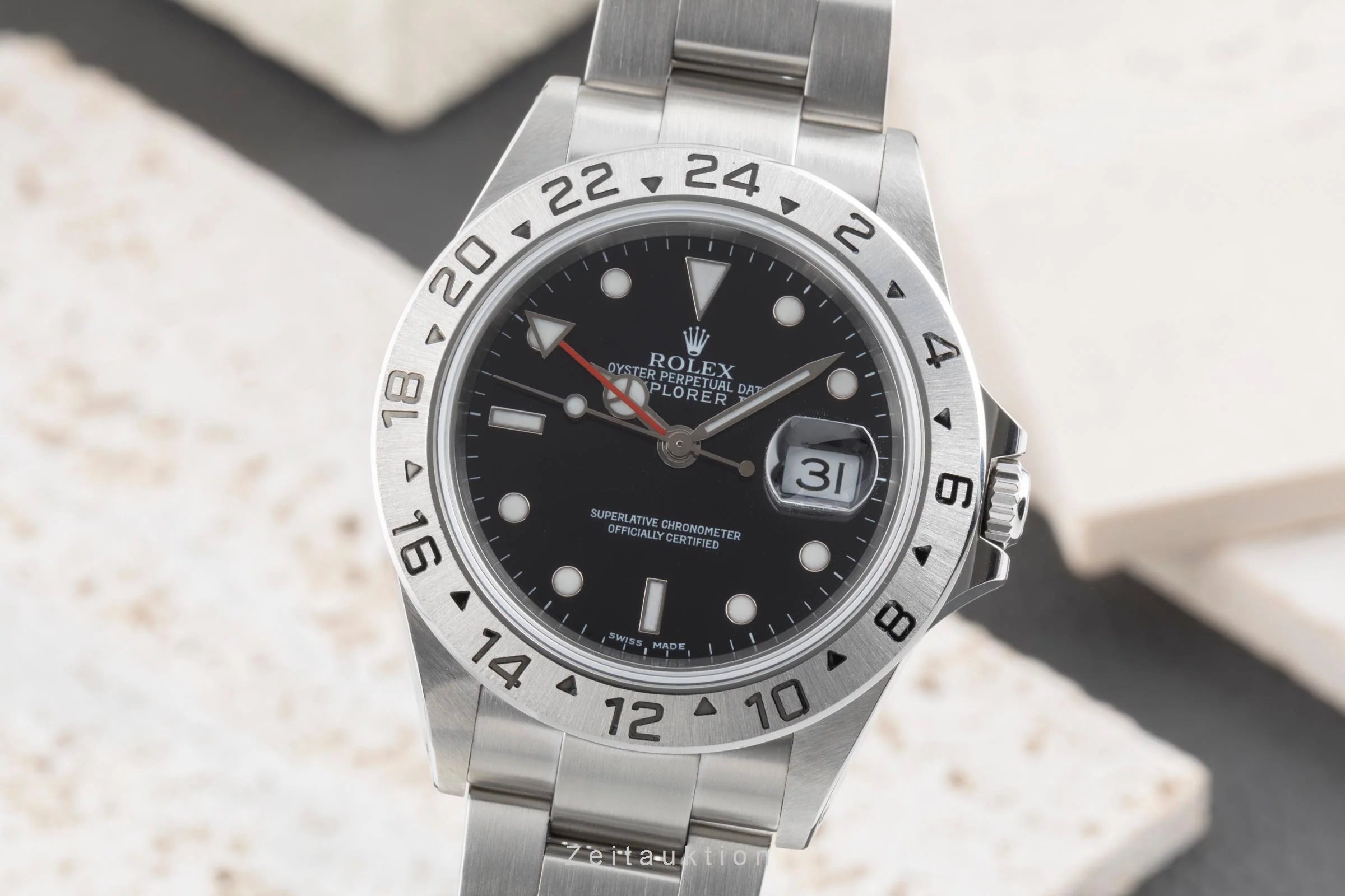 Rolex Explorer II steel automatic men's watch 16570  [2503889] - Image 2