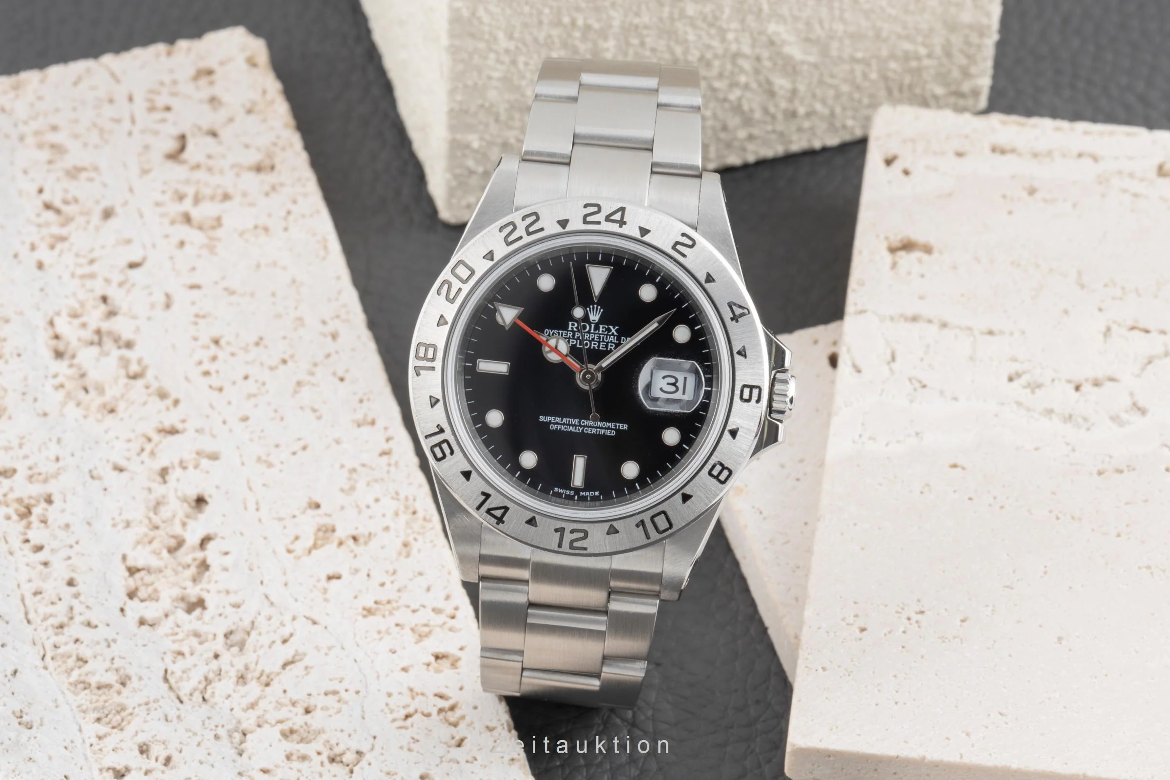 Rolex Explorer II steel automatic men's watch 16570  [2503889] - Image 4