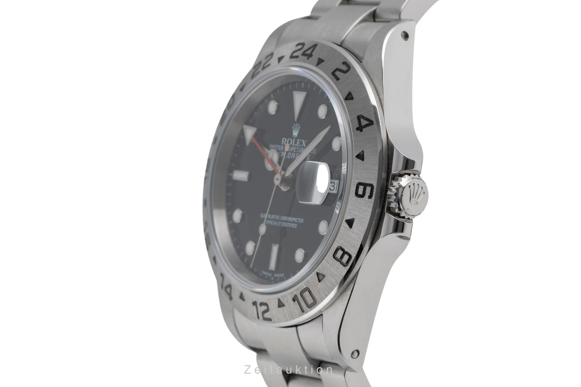 Rolex Explorer II steel automatic men's watch 16570  [2503889] - Image 7