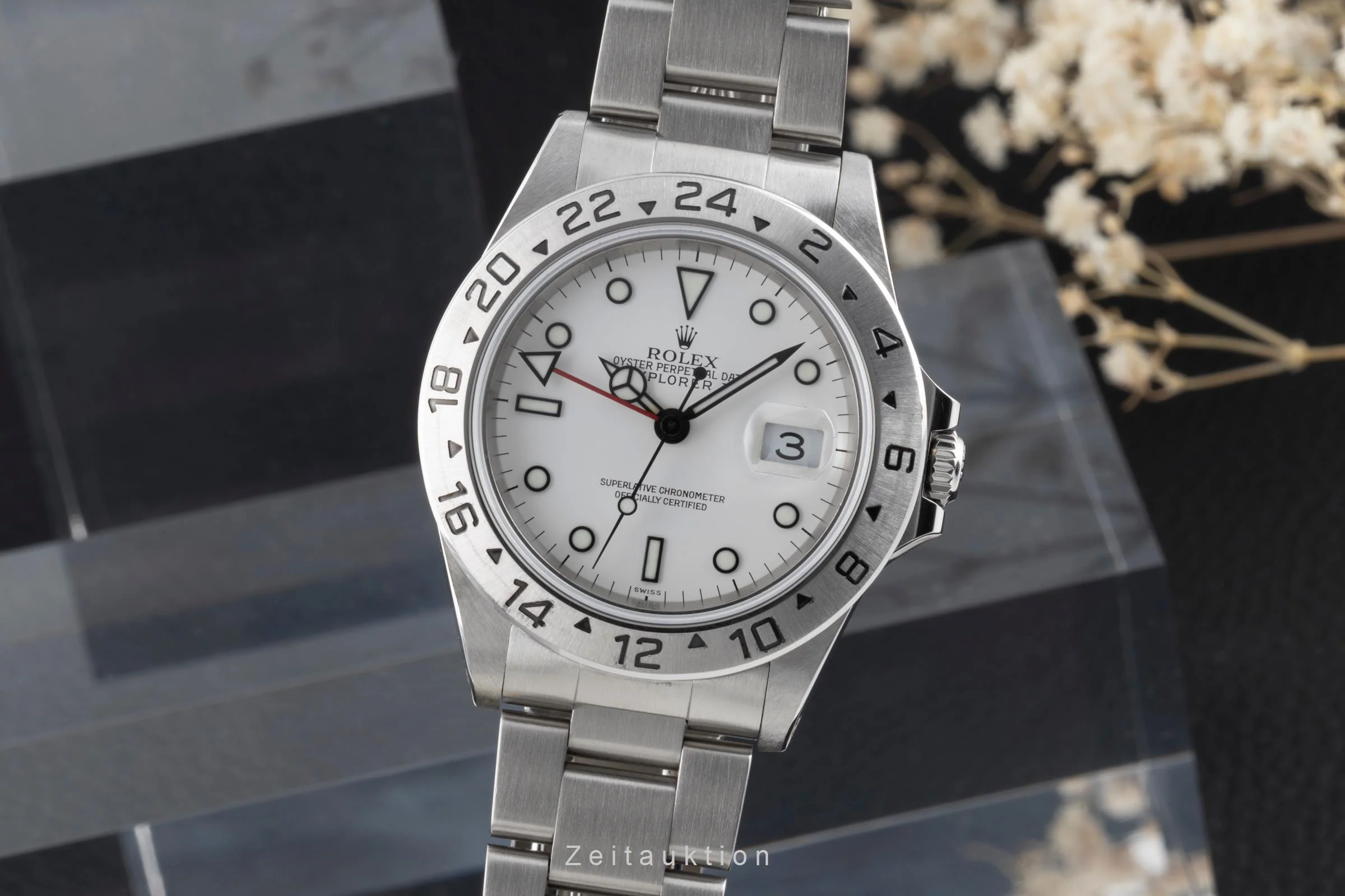 Rolex Explorer II steel automatic men's watch 16570  [2504064] - Image 2