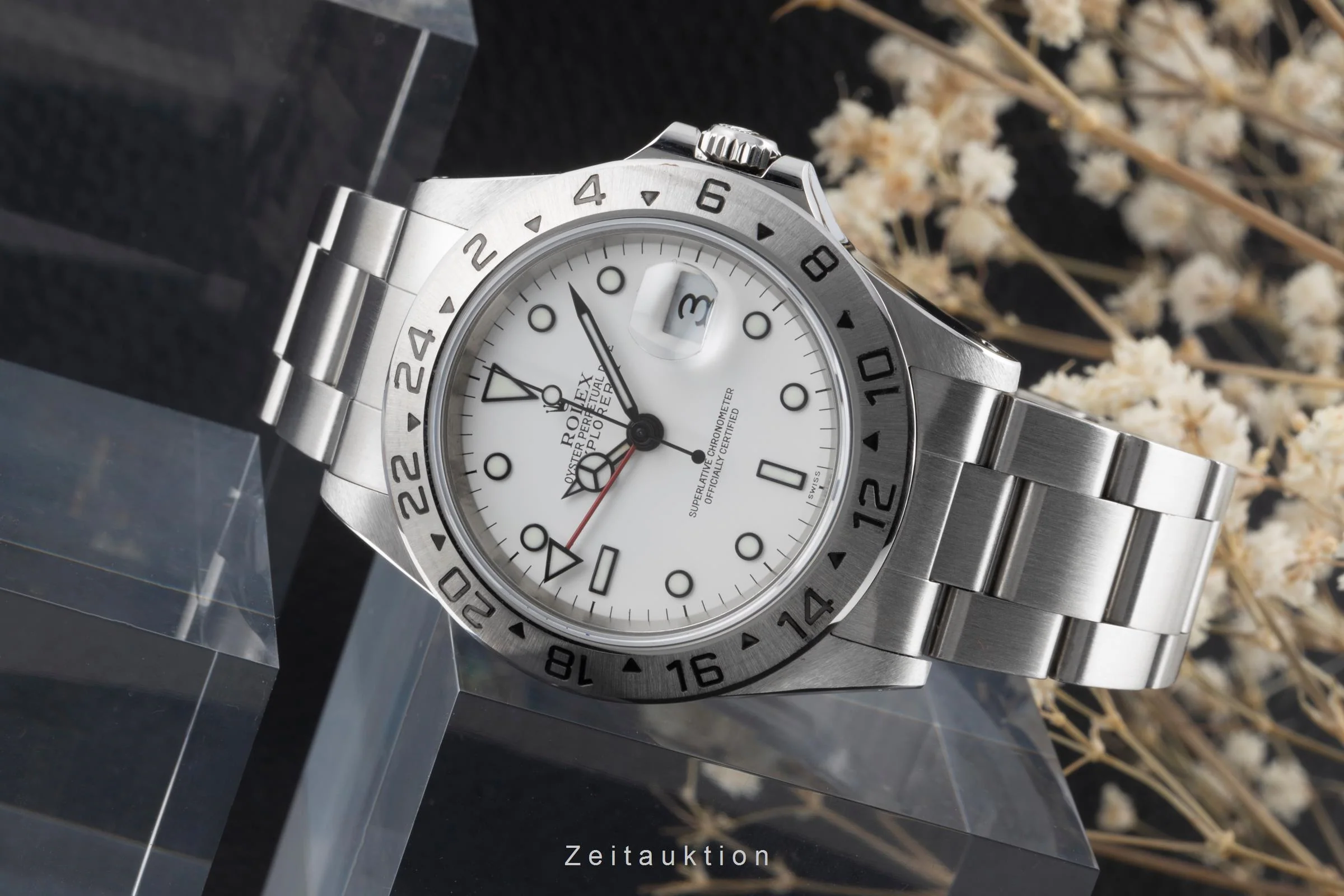 Rolex Explorer II steel automatic men's watch 16570  [2504064] - Image 3