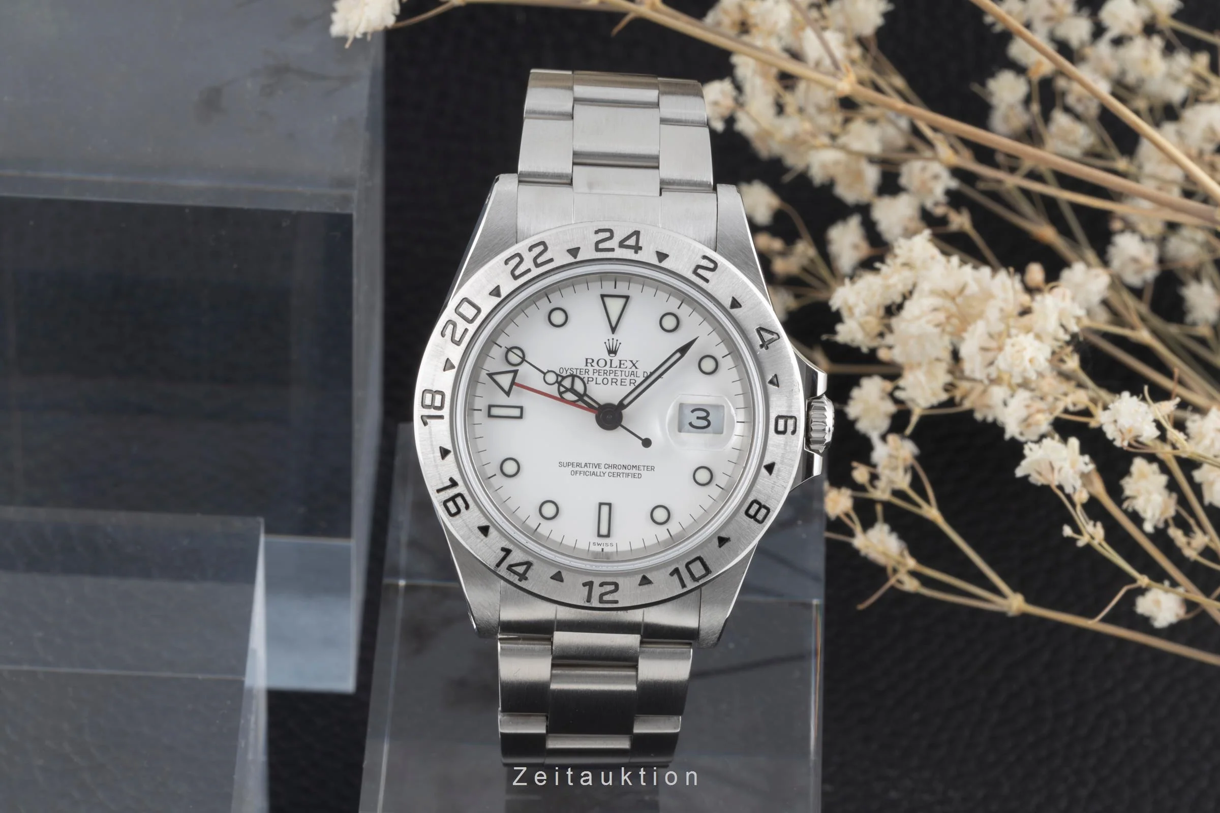 Rolex Explorer II steel automatic men's watch 16570  [2504064] - Image 4