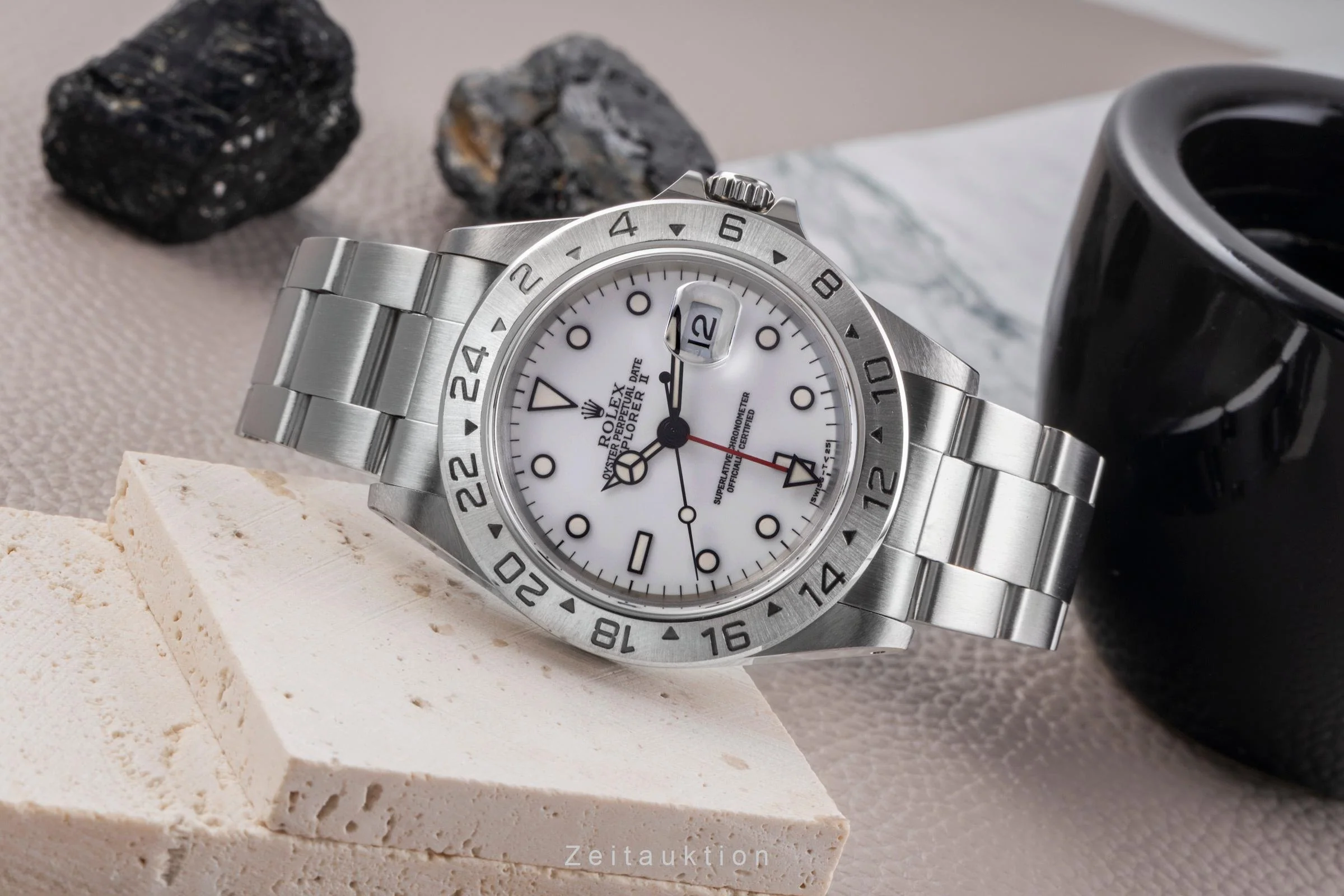 Rolex Explorer II steel automatic men's watch 16570  [2505130] - Image 3