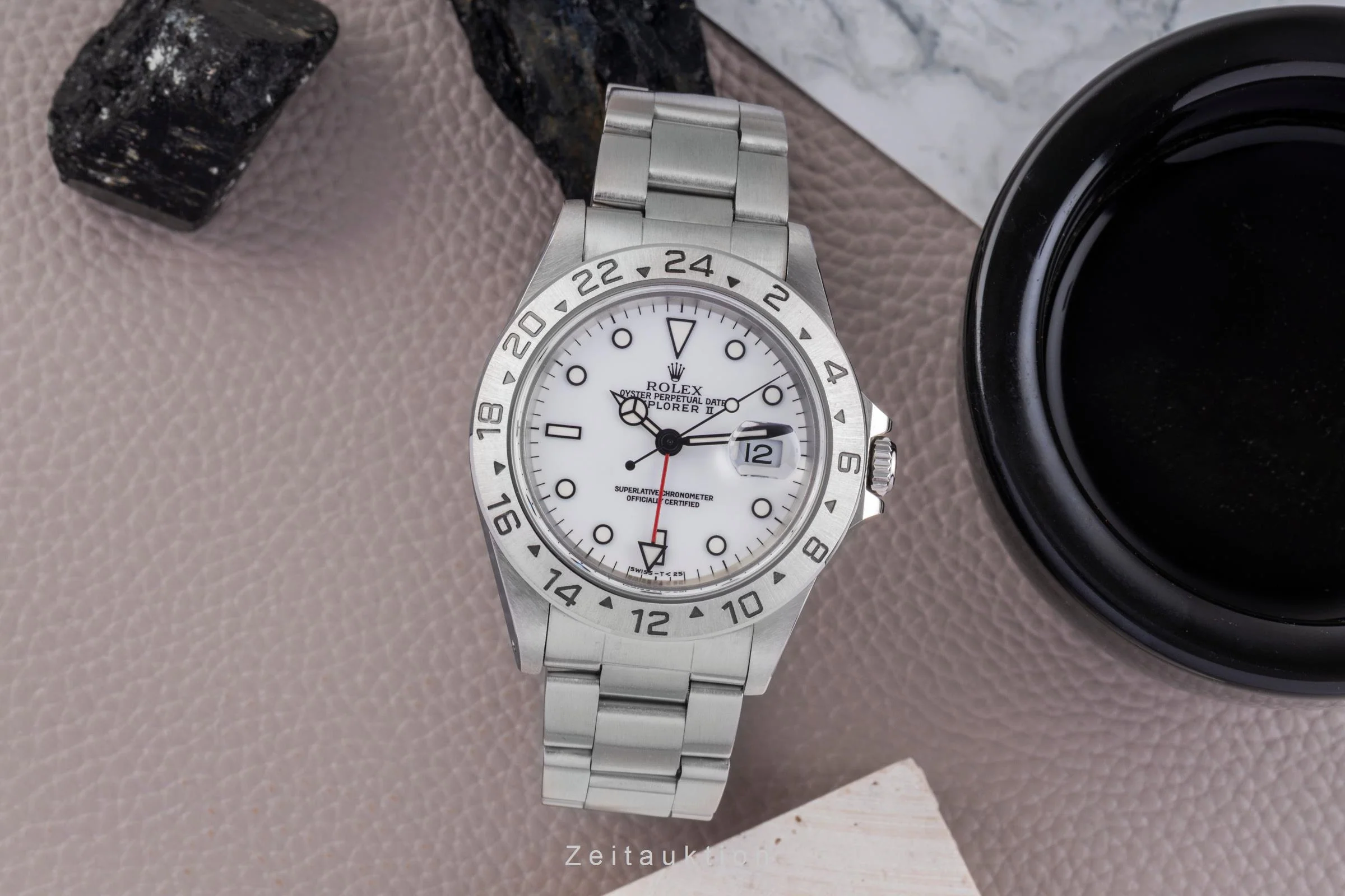 Rolex Explorer II steel automatic men's watch 16570  [2505130] - Image 4