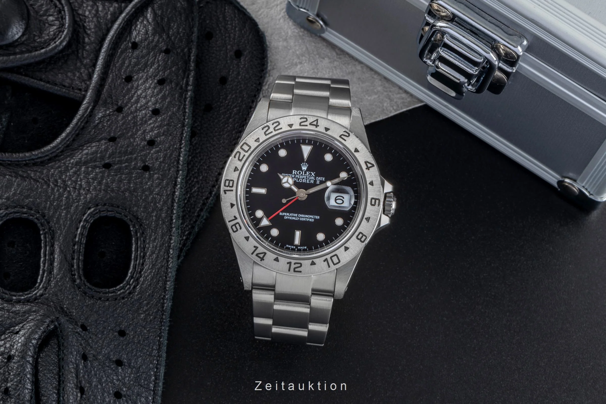 Rolex Explorer II steel automatic men's watch 16570  [2505331] - Image 4