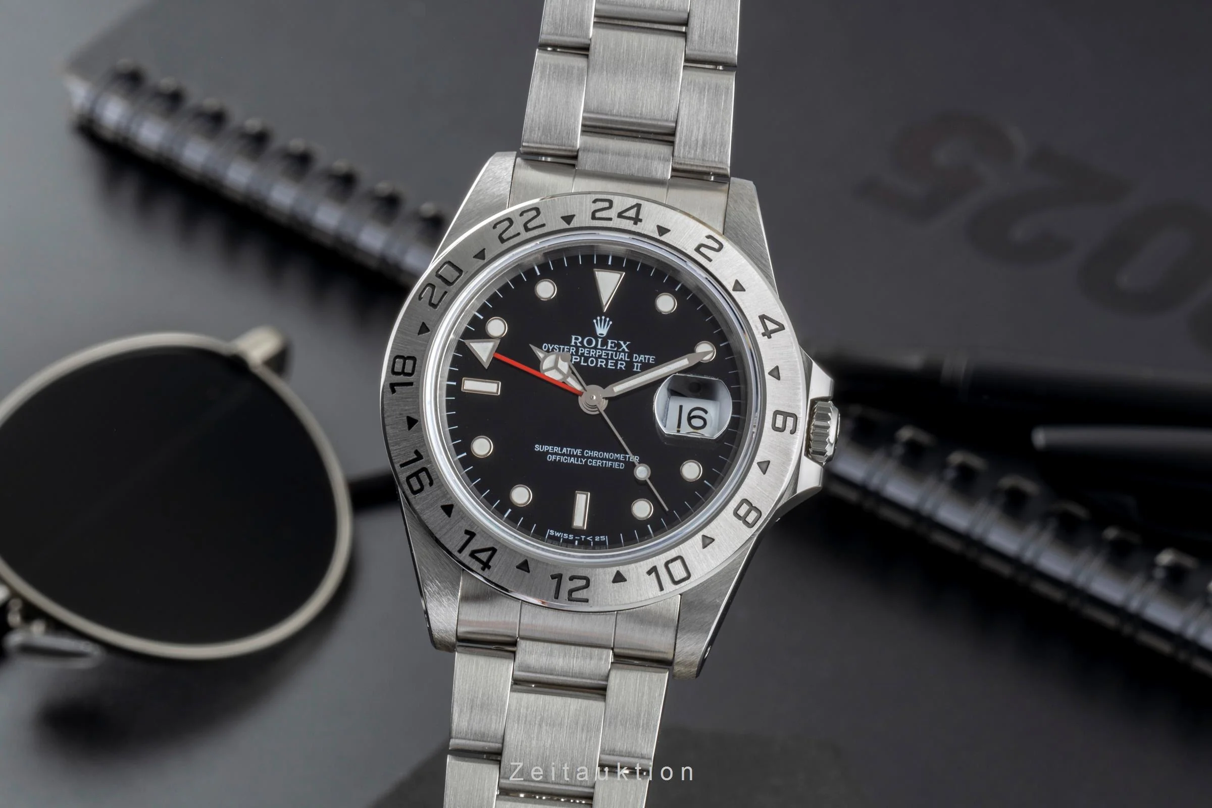 Rolex Explorer II steel automatic men's watch 16570  [2505588] - Image 2