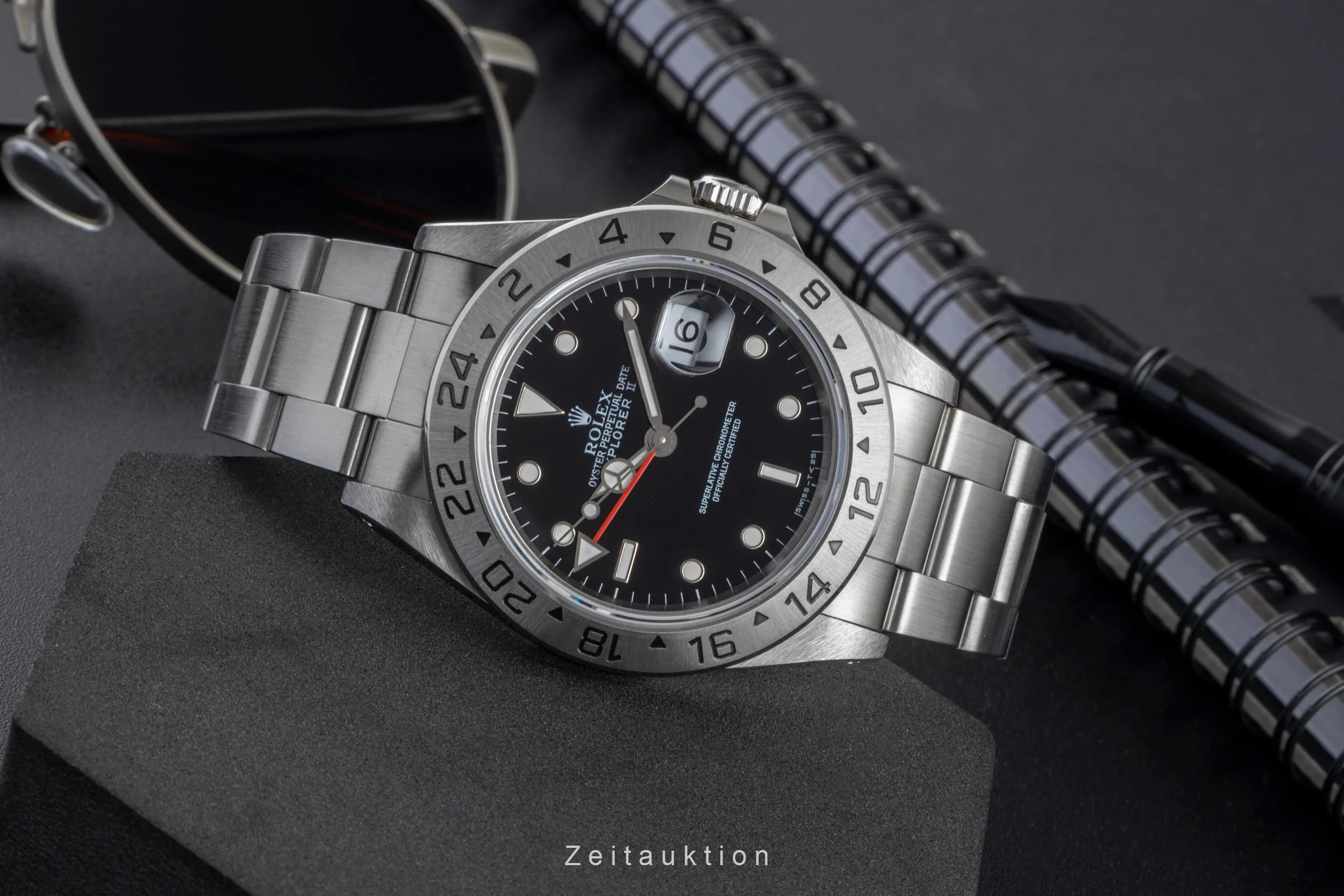 Rolex Explorer II steel automatic men's watch 16570  [2505588] - Image 3