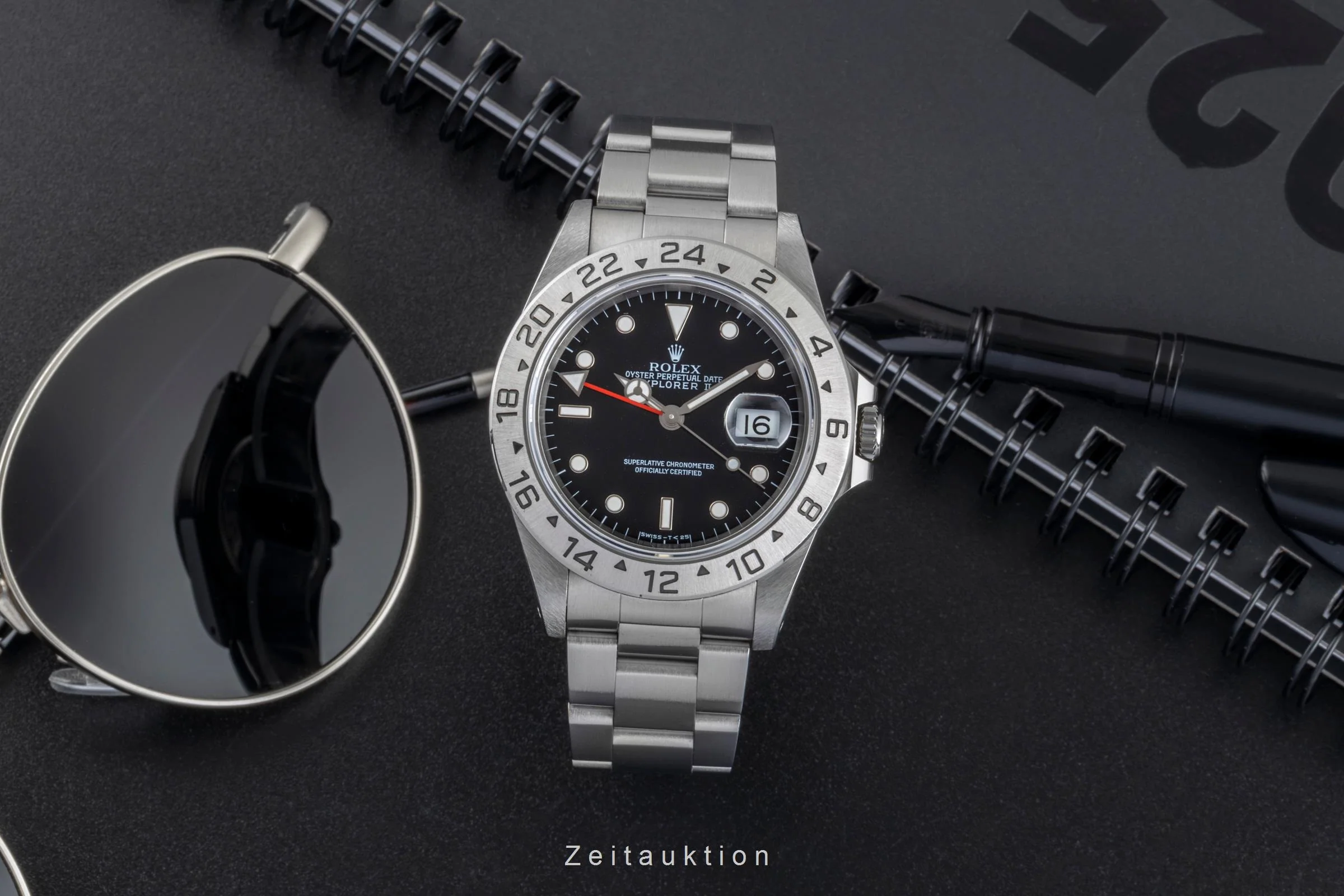 Rolex Explorer II steel automatic men's watch 16570  [2505588] - Image 4