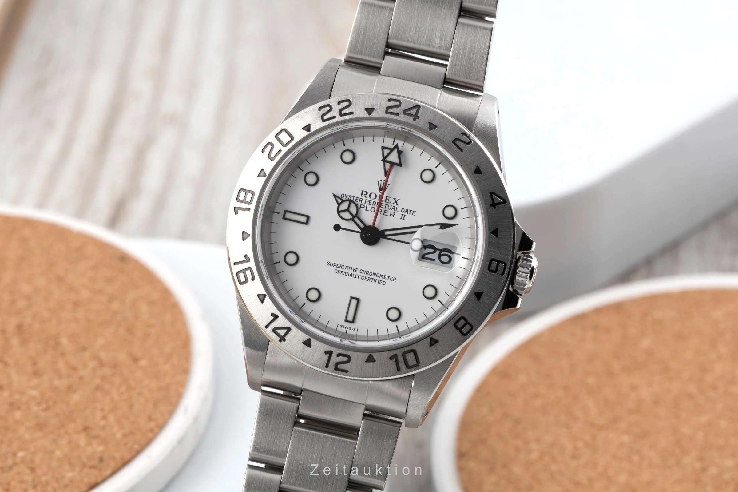 Rolex Explorer II steel automatic men's watch 16570  [2505622] - Image 2