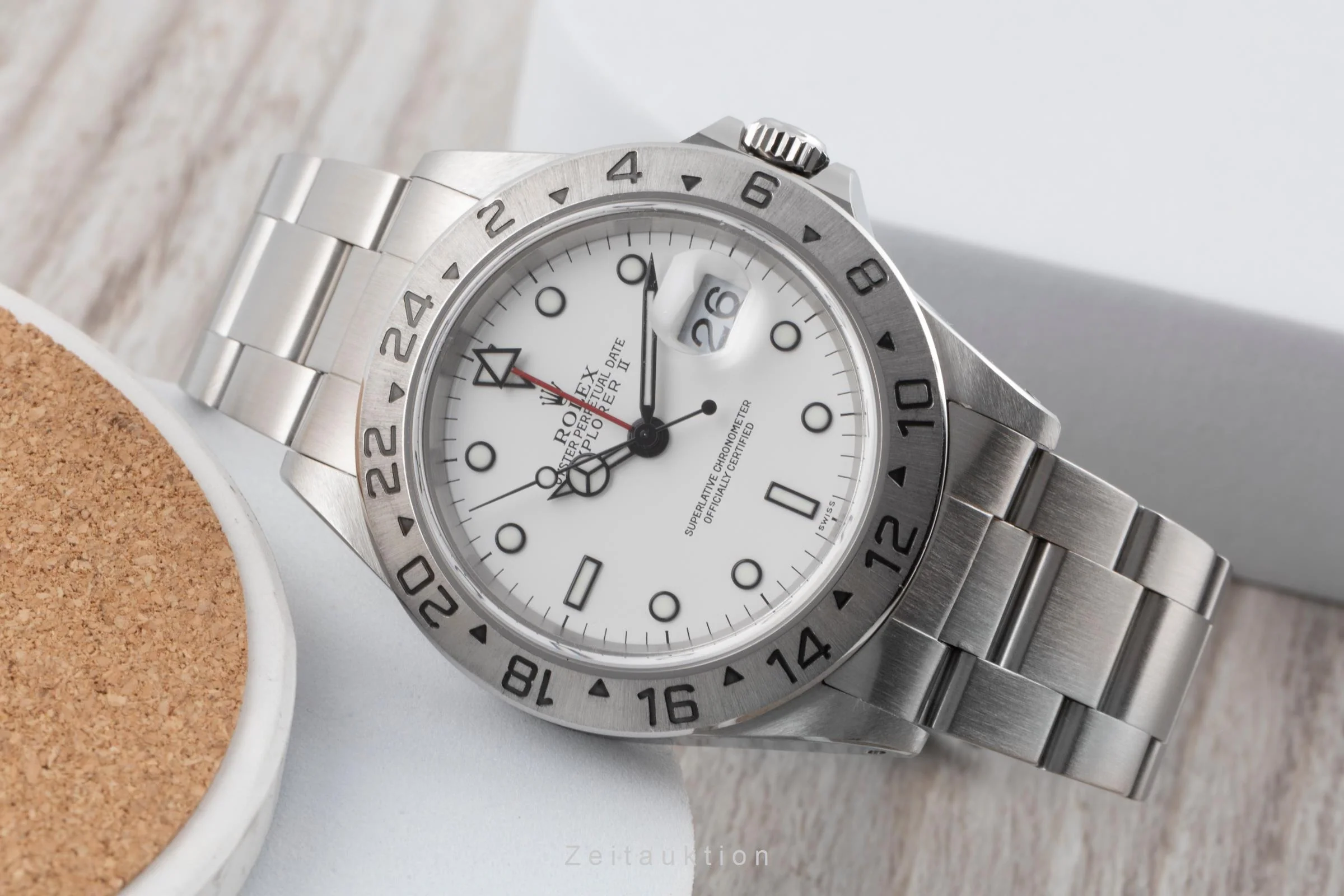Rolex Explorer II steel automatic men's watch 16570  [2505622] - Image 3