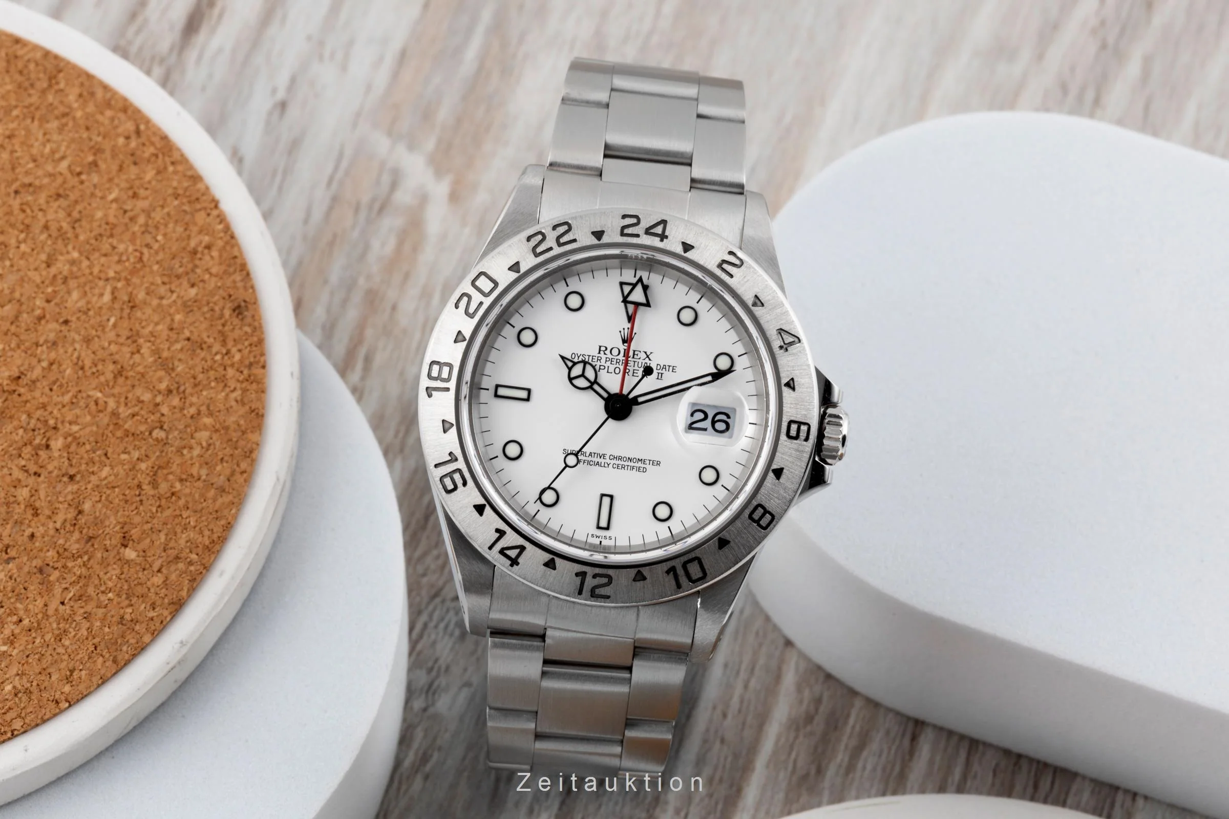 Rolex Explorer II steel automatic men's watch 16570  [2505622] - Image 4