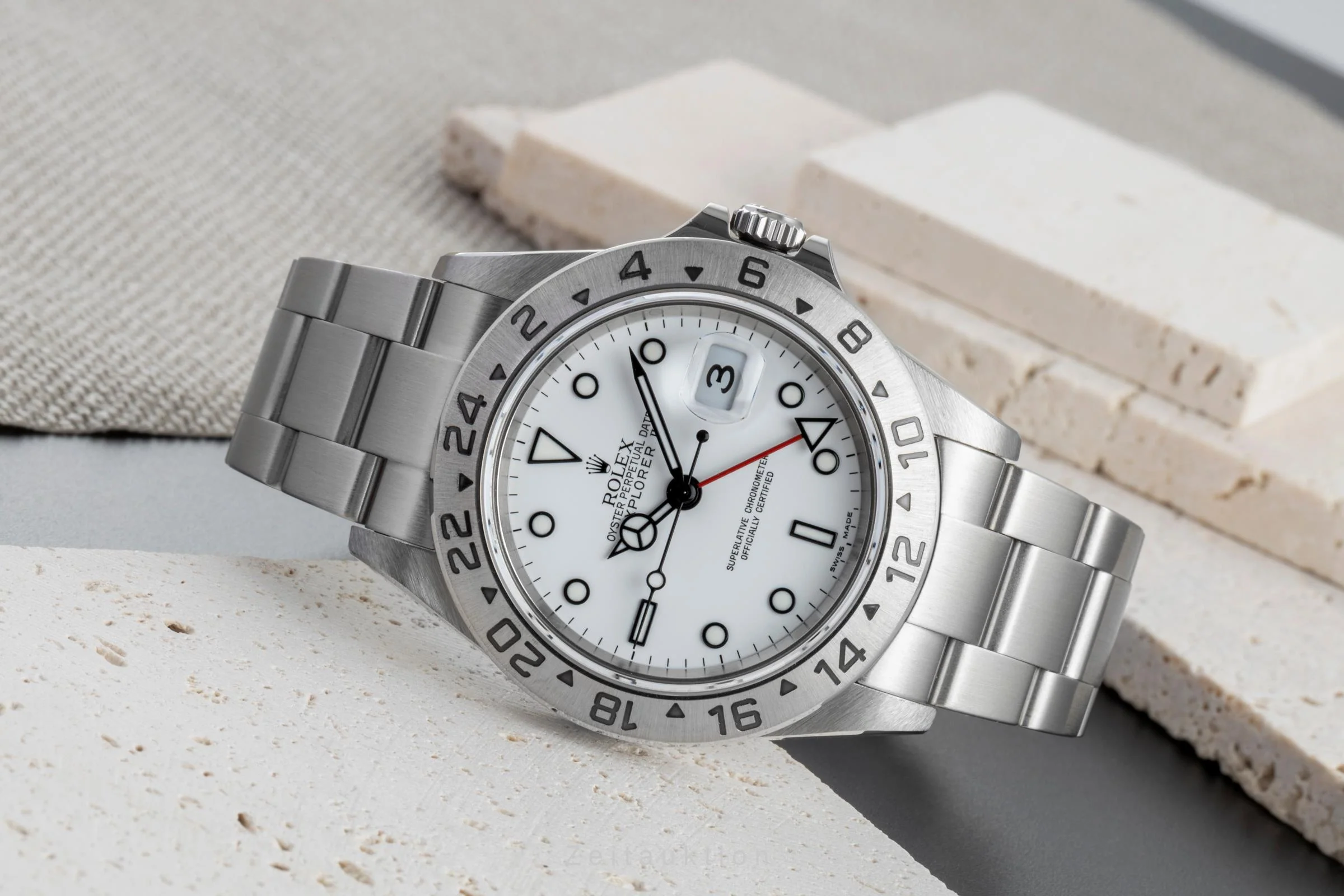 Rolex Explorer II steel automatic men's watch 16570  [2506413] - Image 3