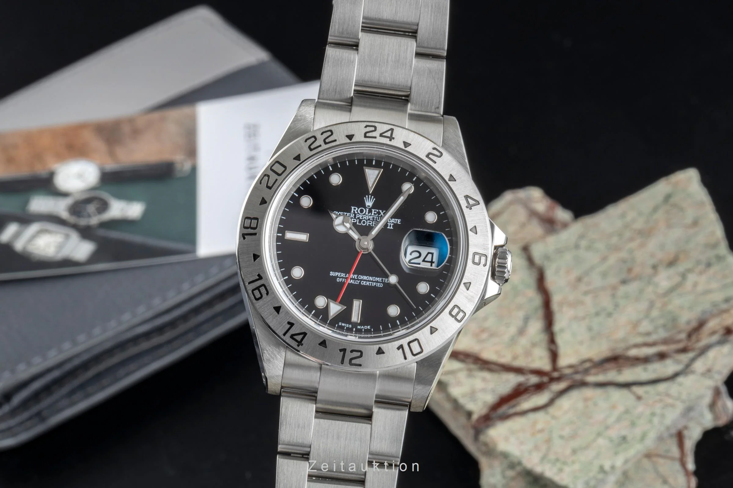 Rolex Explorer II steel automatic men's watch 16570  [2506538] - Image 2
