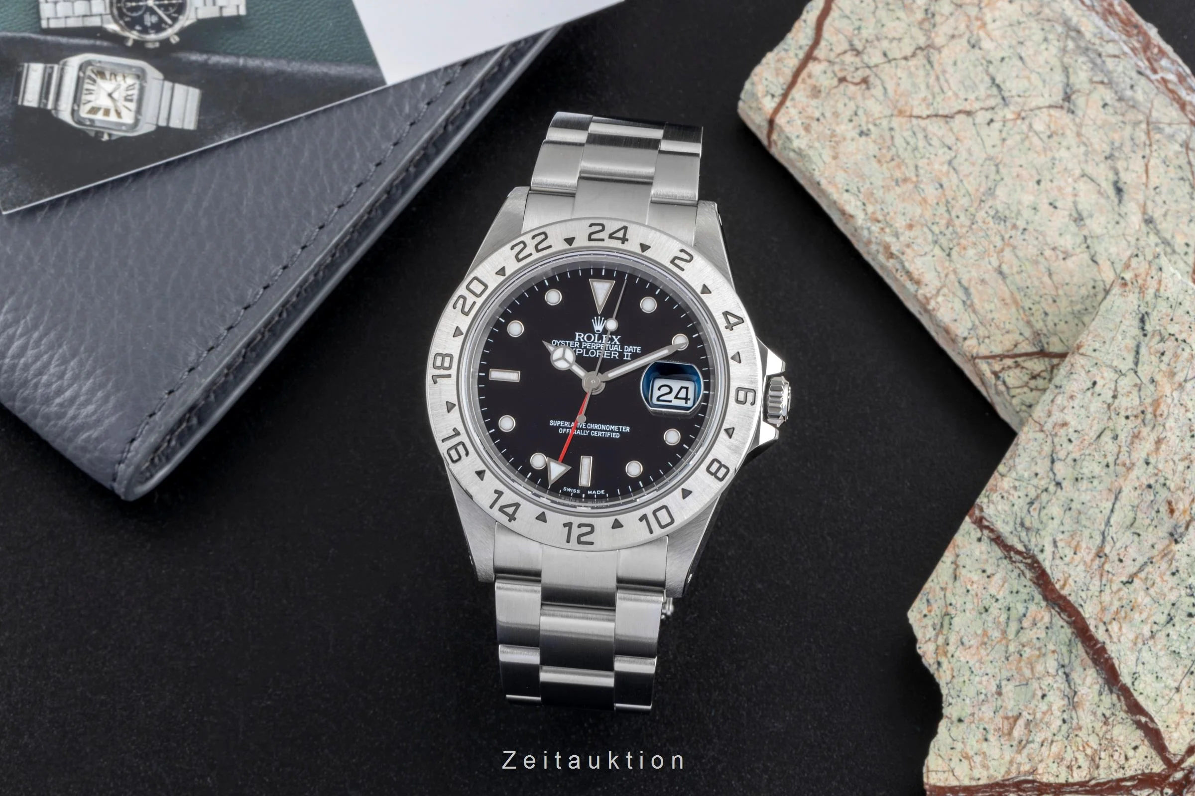 Rolex Explorer II steel automatic men's watch 16570  [2506538] - Image 4