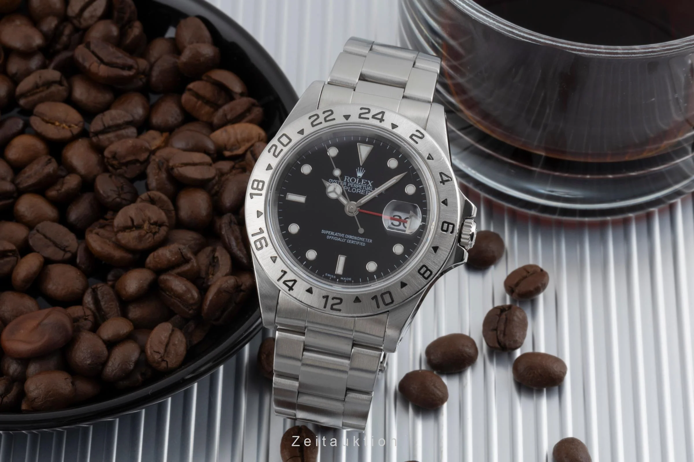 Rolex Explorer II steel automatic men's watch 16570  [2506899] - Image 4