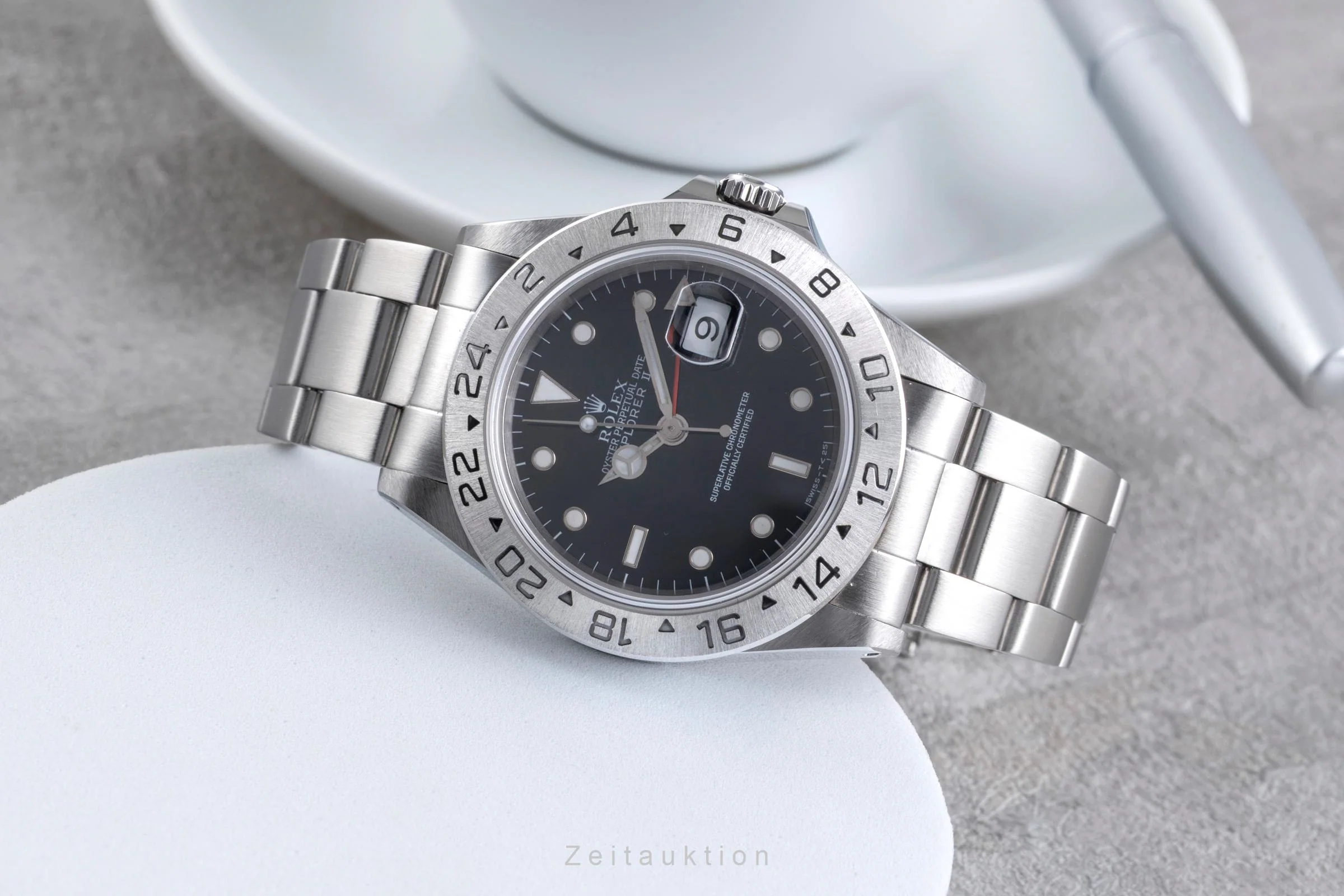 Rolex Explorer II steel automatic men's watch 16570  [2506913] - Image 3