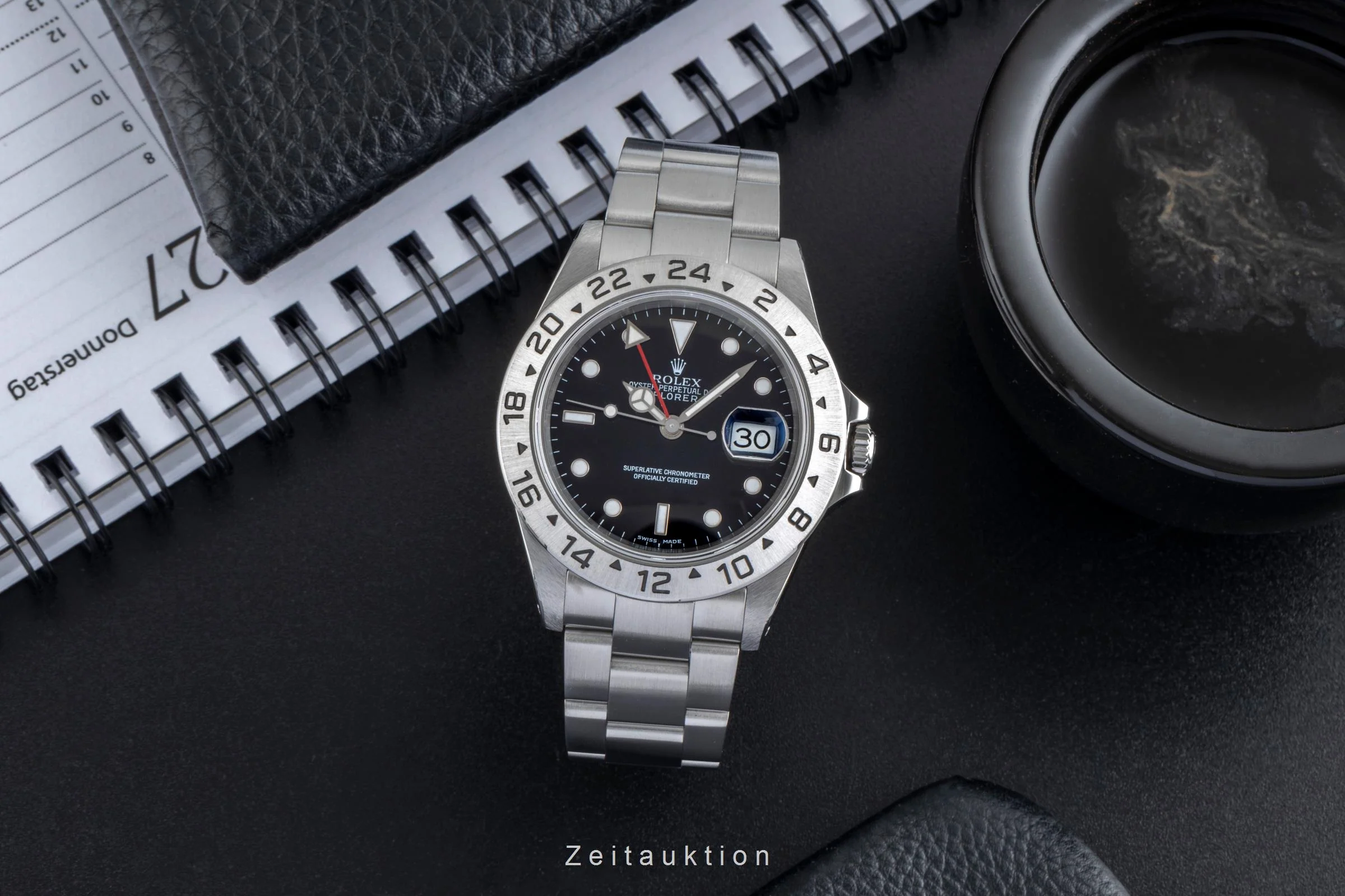 Rolex Explorer II steel automatic men's watch 16570  [2506927] - Image 4