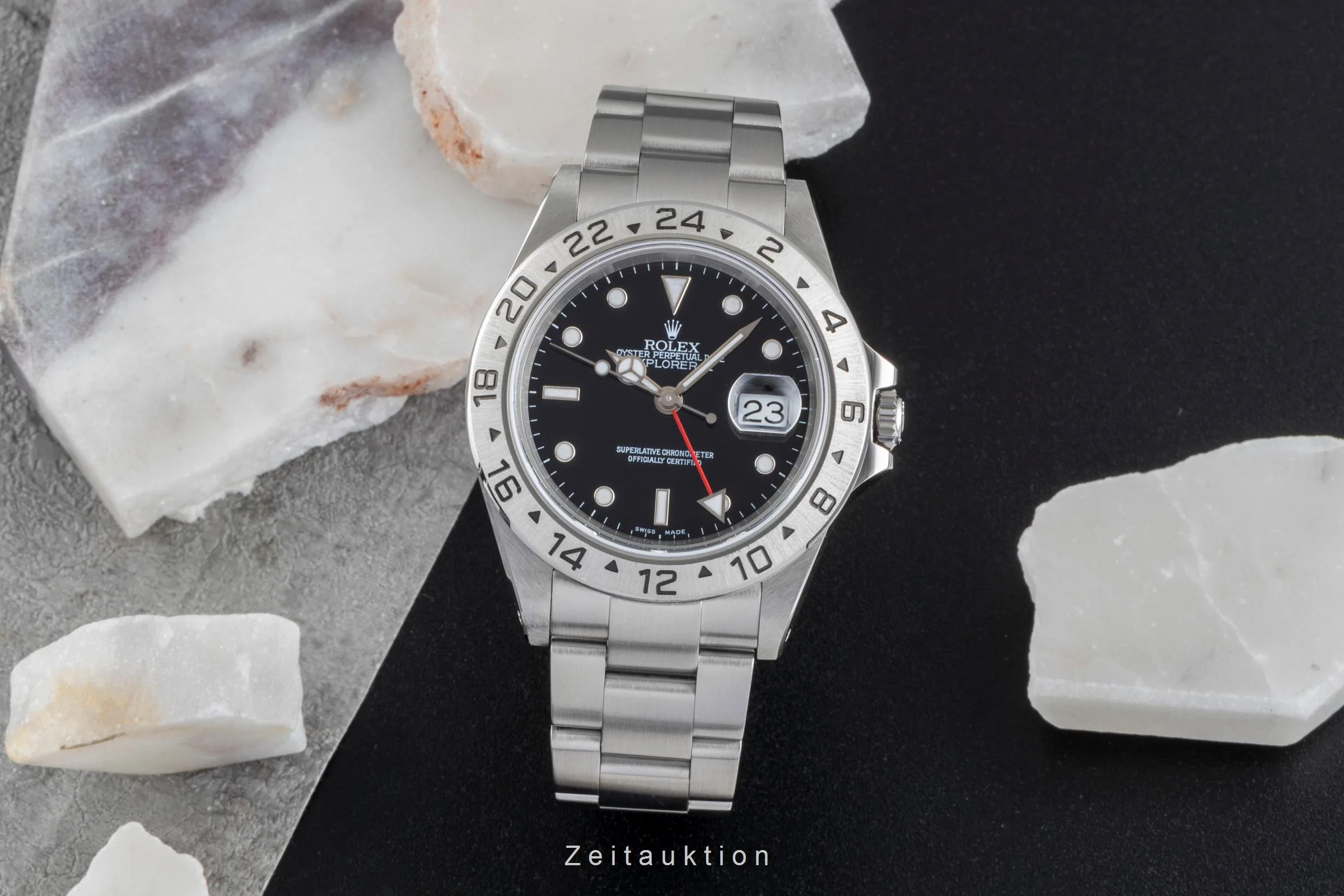 Rolex Explorer II steel automatic men's watch 16570  [2507266] - Image 4