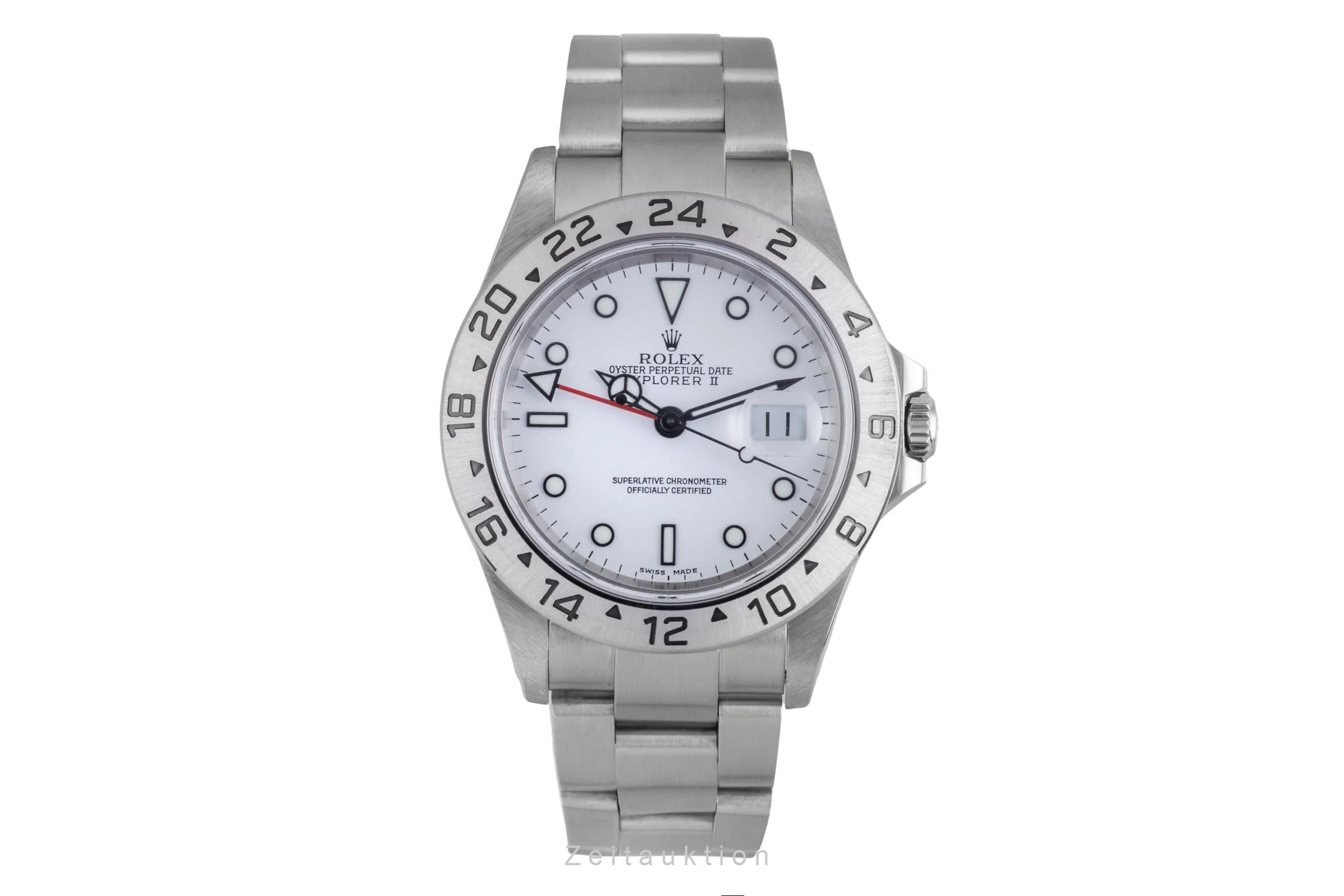 Rolex Explorer II steel automatic men's watch 16570  [2600660] - Image 5