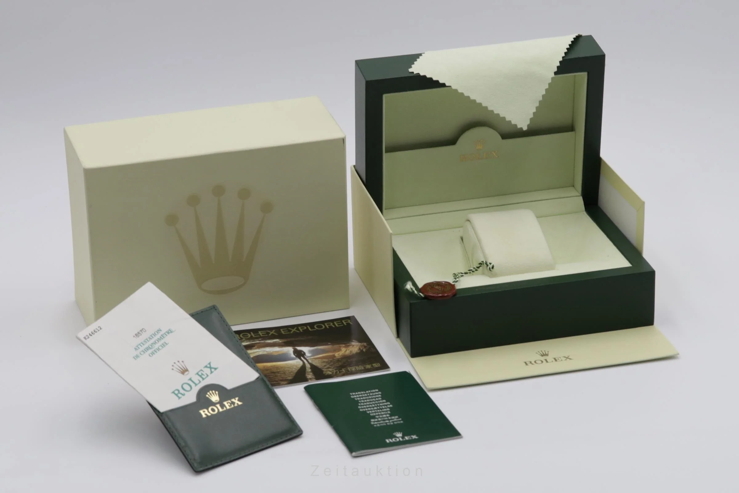 Rolex Explorer II steel automatic men's watch 16570  [2600660] - Image 9