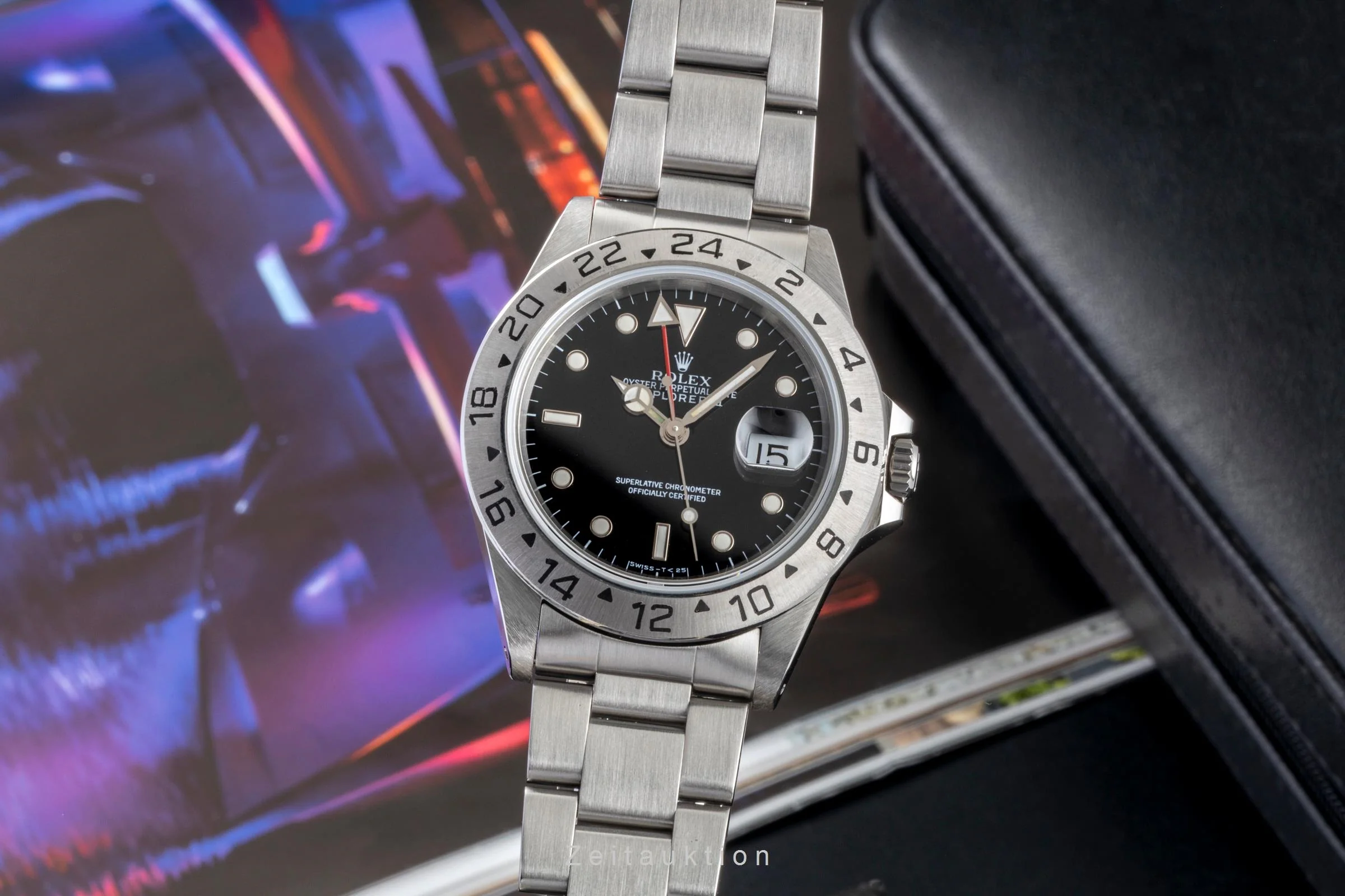 Rolex Explorer II steel automatic men's watch 16570  [2600726] - Image 2