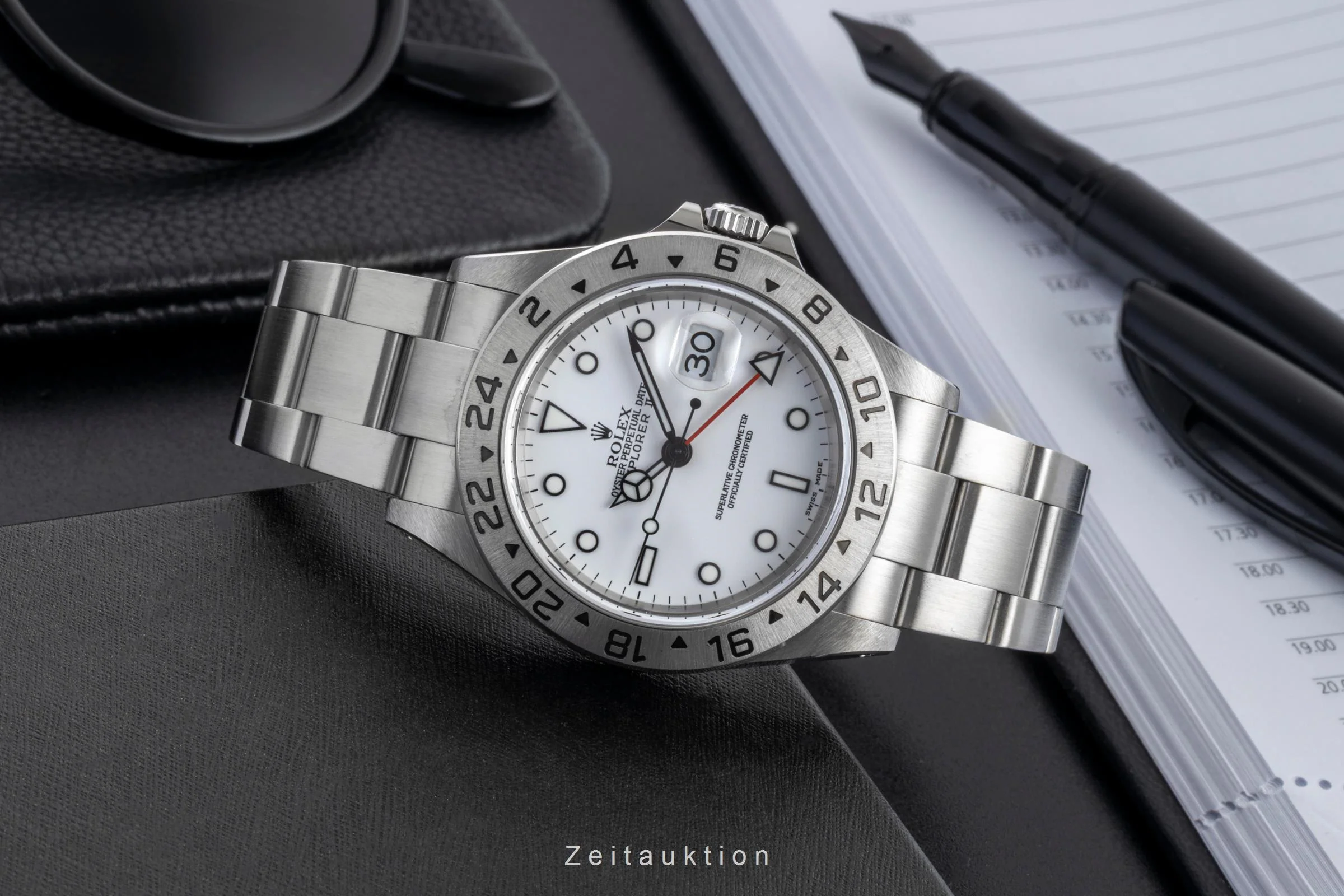 Rolex Explorer II steel automatic men's watch 16570  [2600961] - Image 3