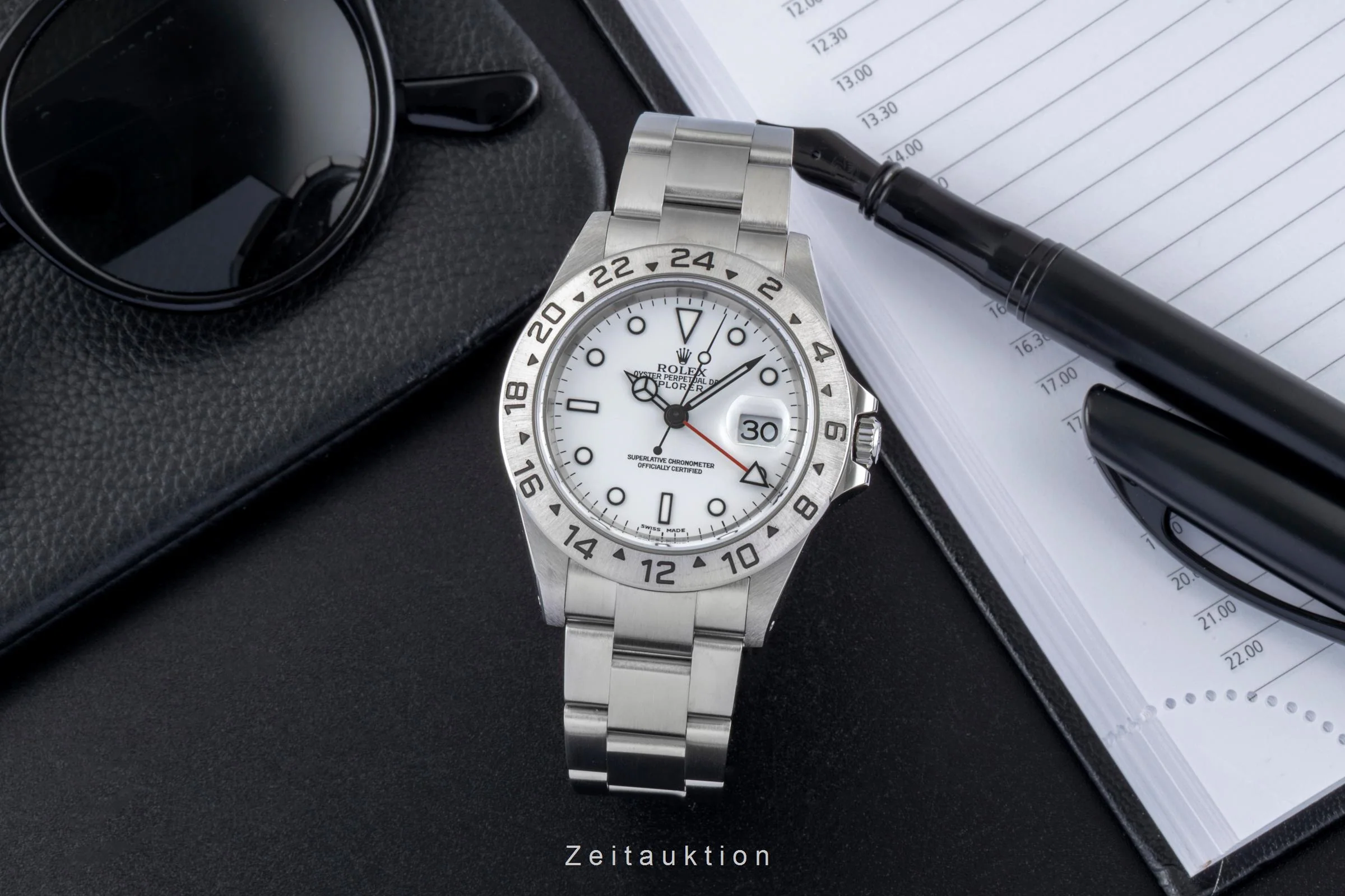 Rolex Explorer II steel automatic men's watch 16570  [2600961] - Image 4