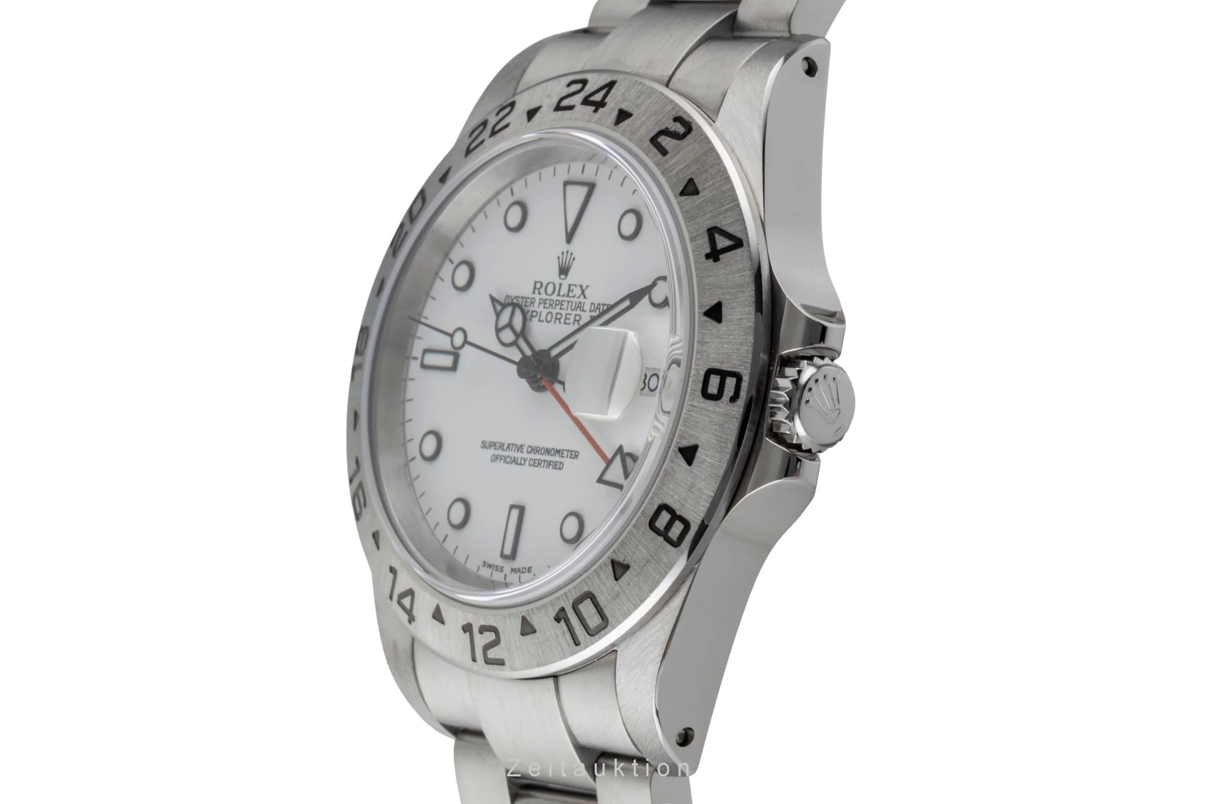 Rolex Explorer II steel automatic men's watch 16570  [2600961] - Image 7