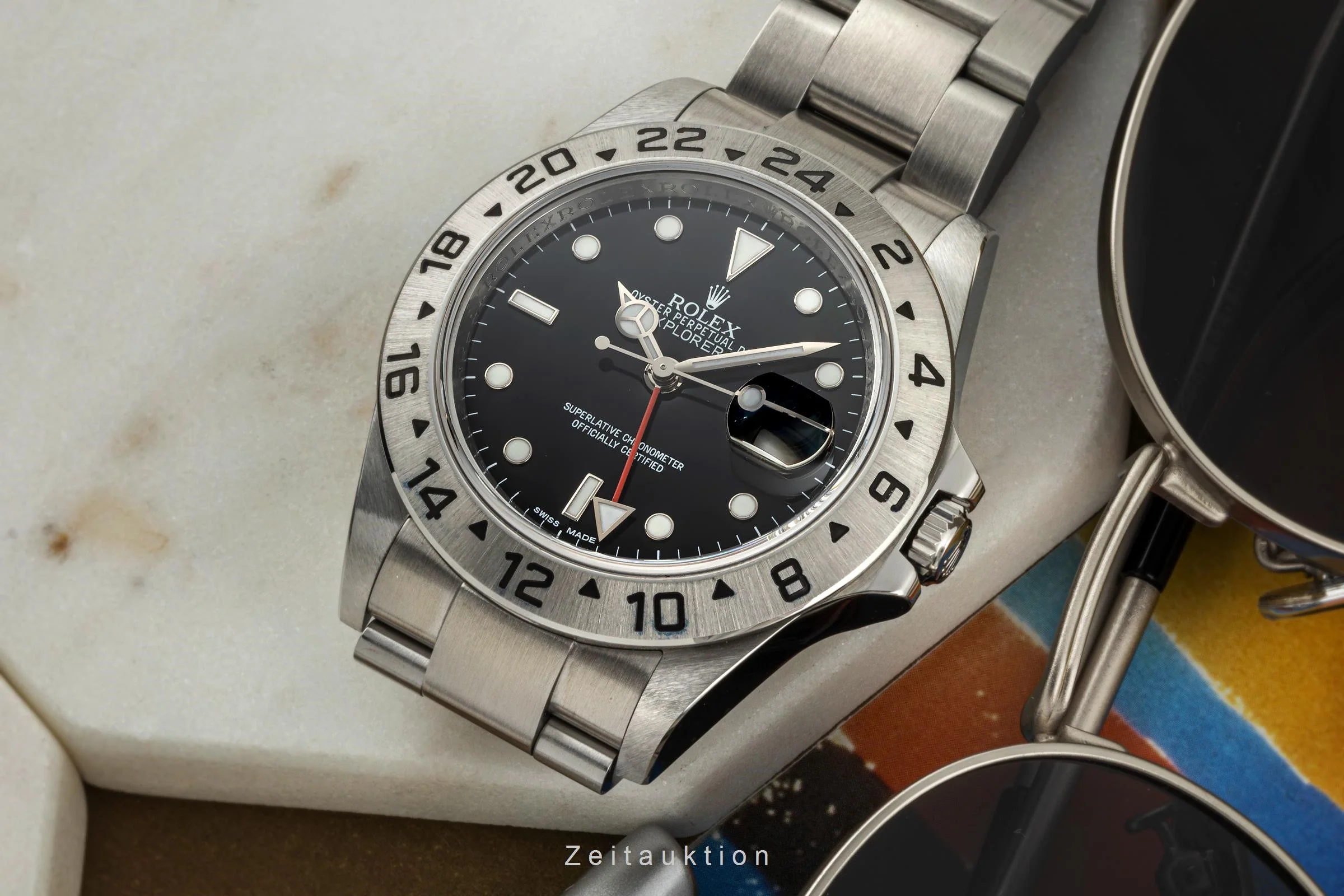 Rolex Explorer II steel automatic men's watch 16570T  [2401595] - Image 14