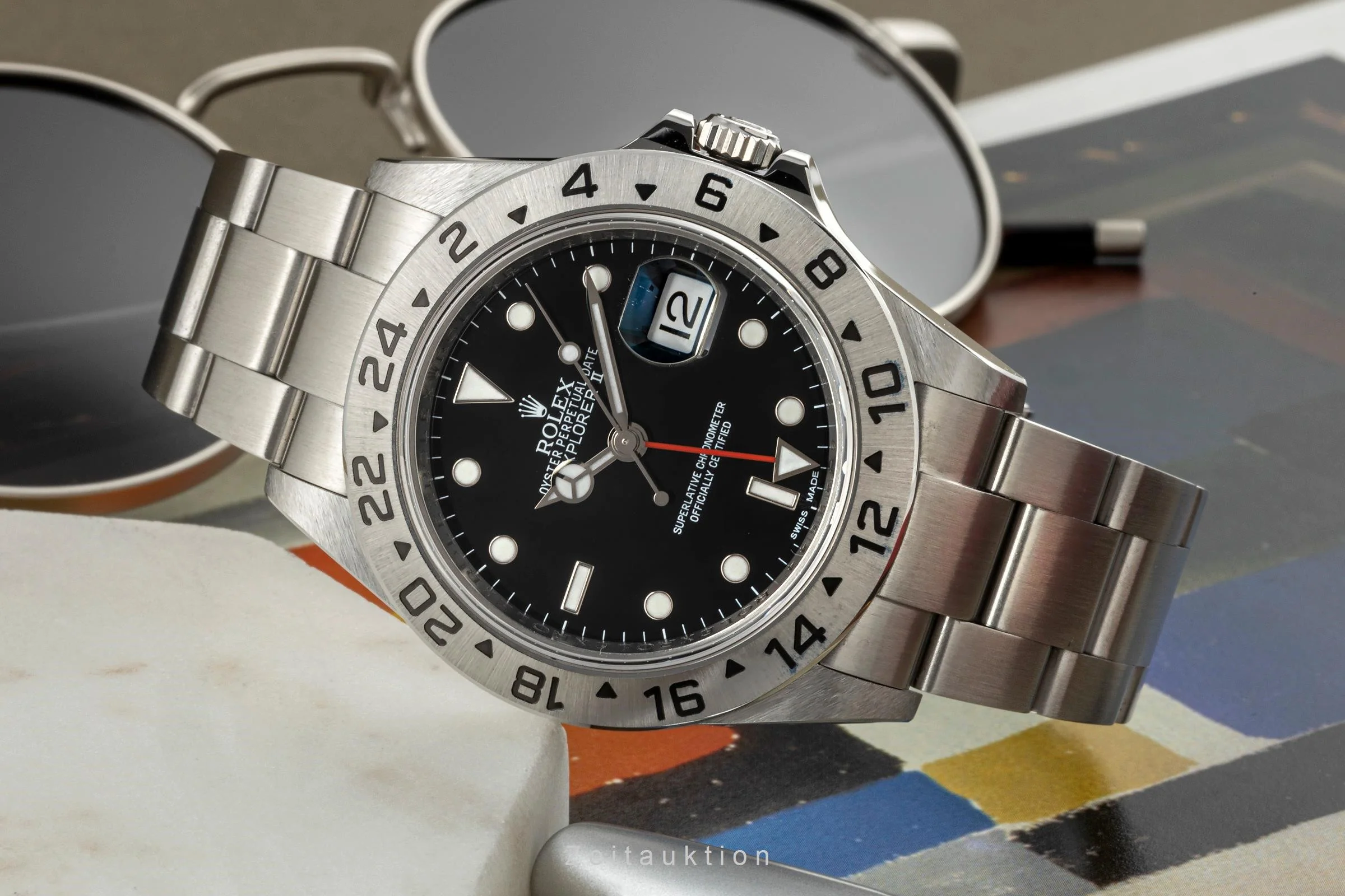 Rolex Explorer II steel automatic men's watch 16570T  [2401595] - Image 2